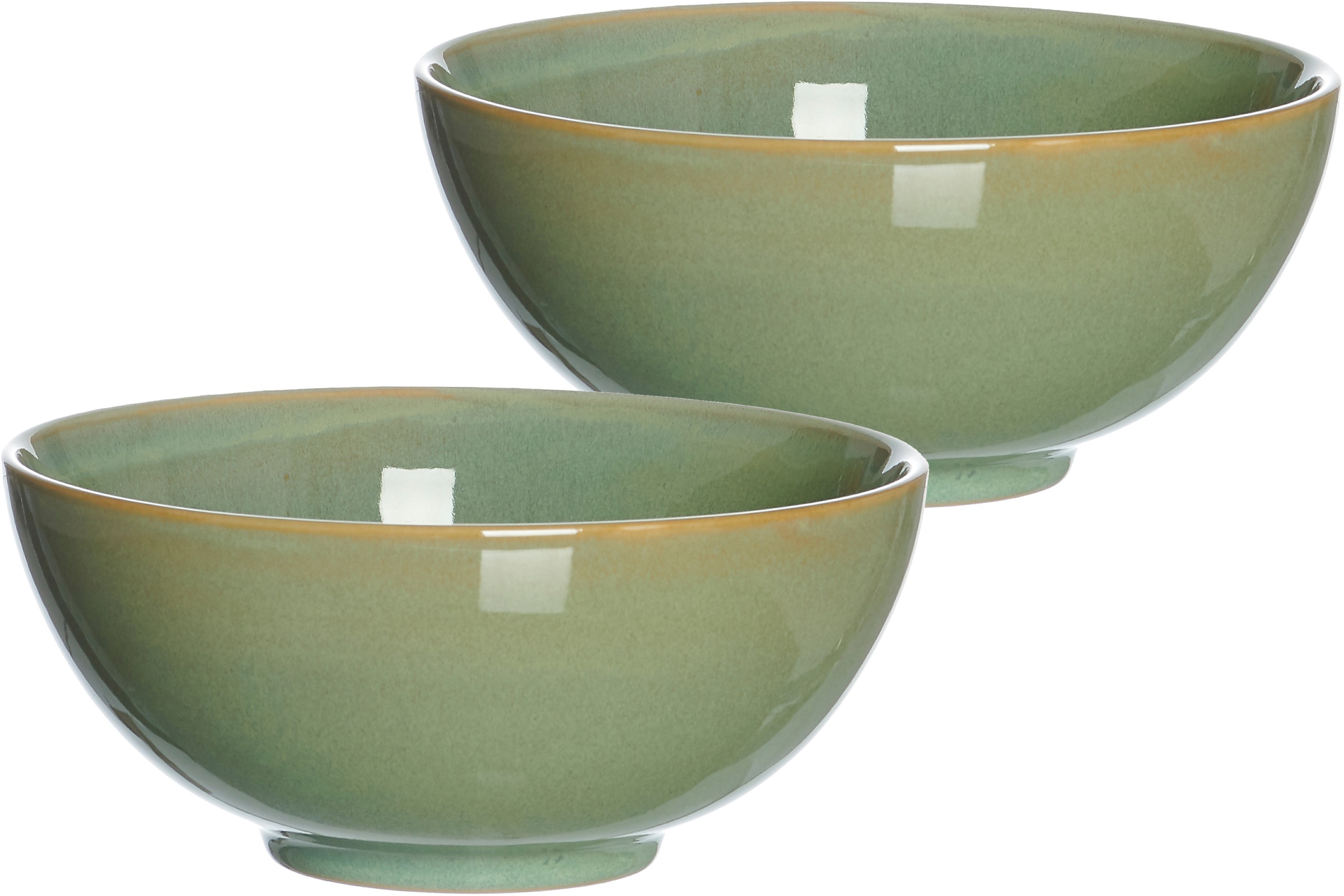 Image of Ritzenhoff & Breker Schale »Puebla«, 2 tlg., aus Steinzeug, Buddha-Bowls, Ø 17,5 cm bei Ackermann Versand Schweiz