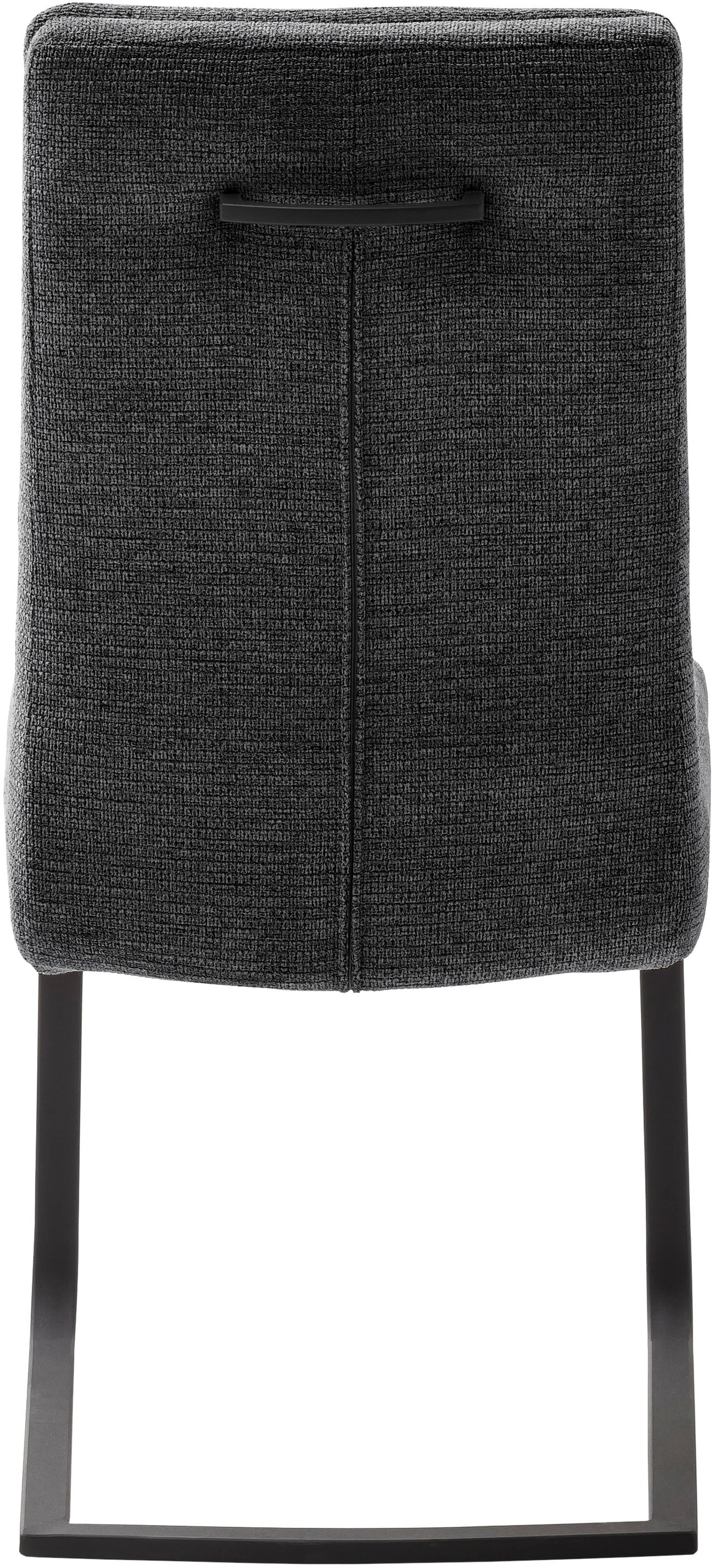 MCA furniture Freischwinger »LIMASSOL«, Chenille, (Set, 2Stck.), Stuhl belastbar bis 140 kg