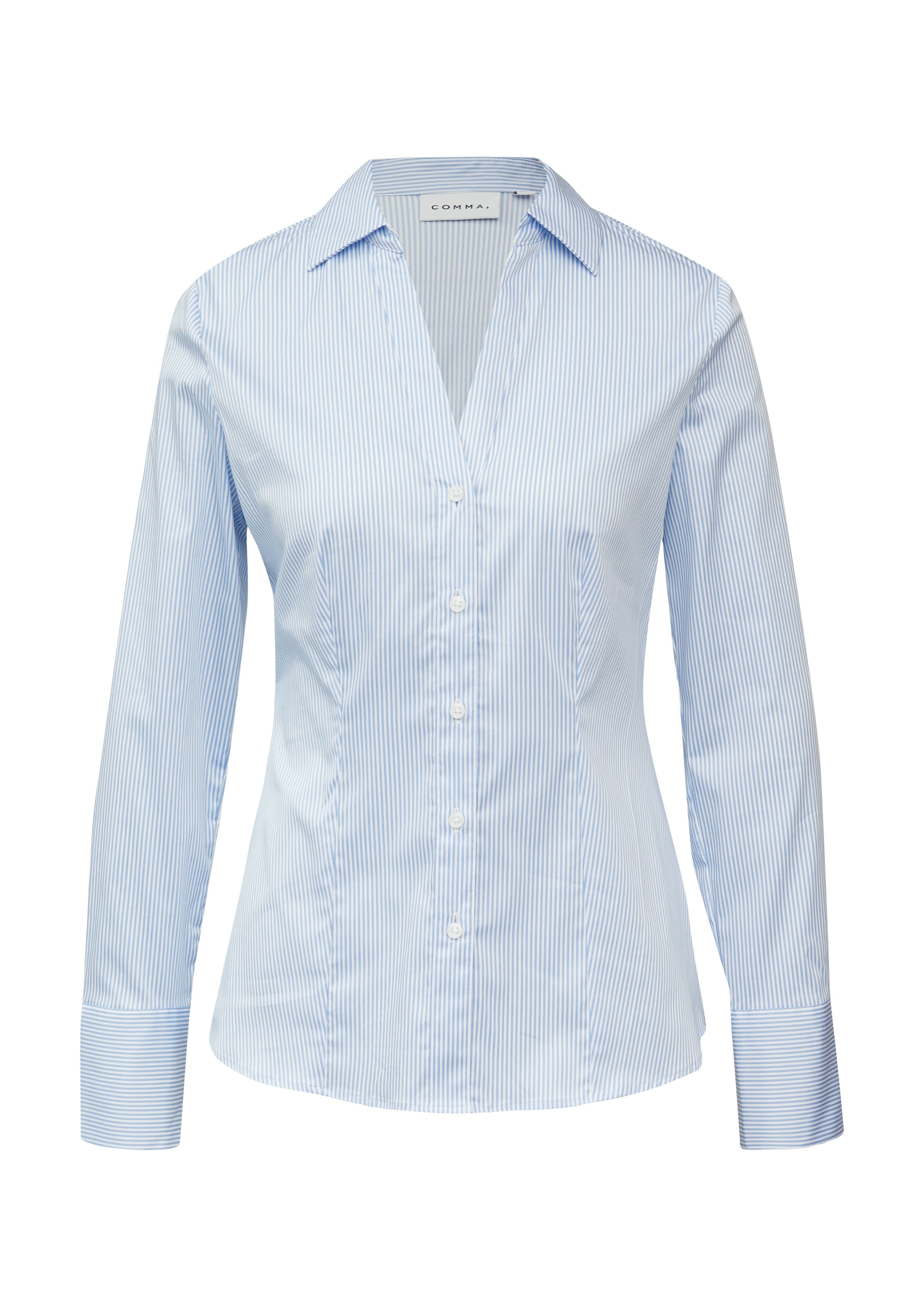 Comma Hemdbluse im Streifen-Design