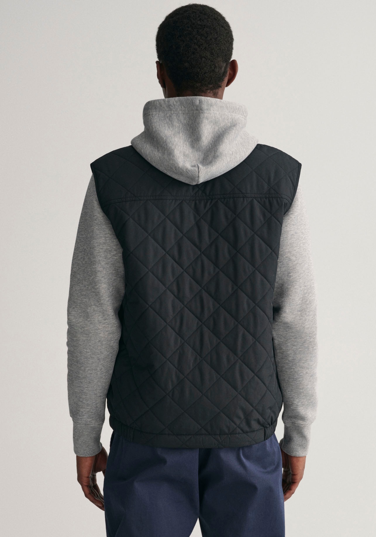 Gant Steppweste »QUILTED WINDCHEATER VEST«, mit Wattierung aus recyceltem Polyester