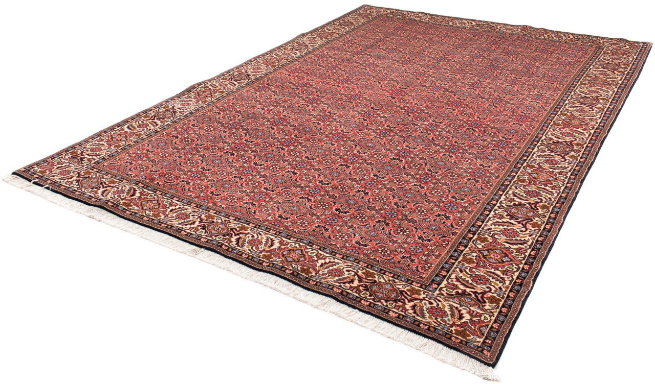Image of morgenland Orientteppich »Perser - Bidjar - 300 x 200 cm - dunkelrot«, rechteckig, 15 mm Höhe, Wohnzimmer, Handgeknüpft, Einzelstück mit Zertifikat bei Ackermann Versand Schweiz