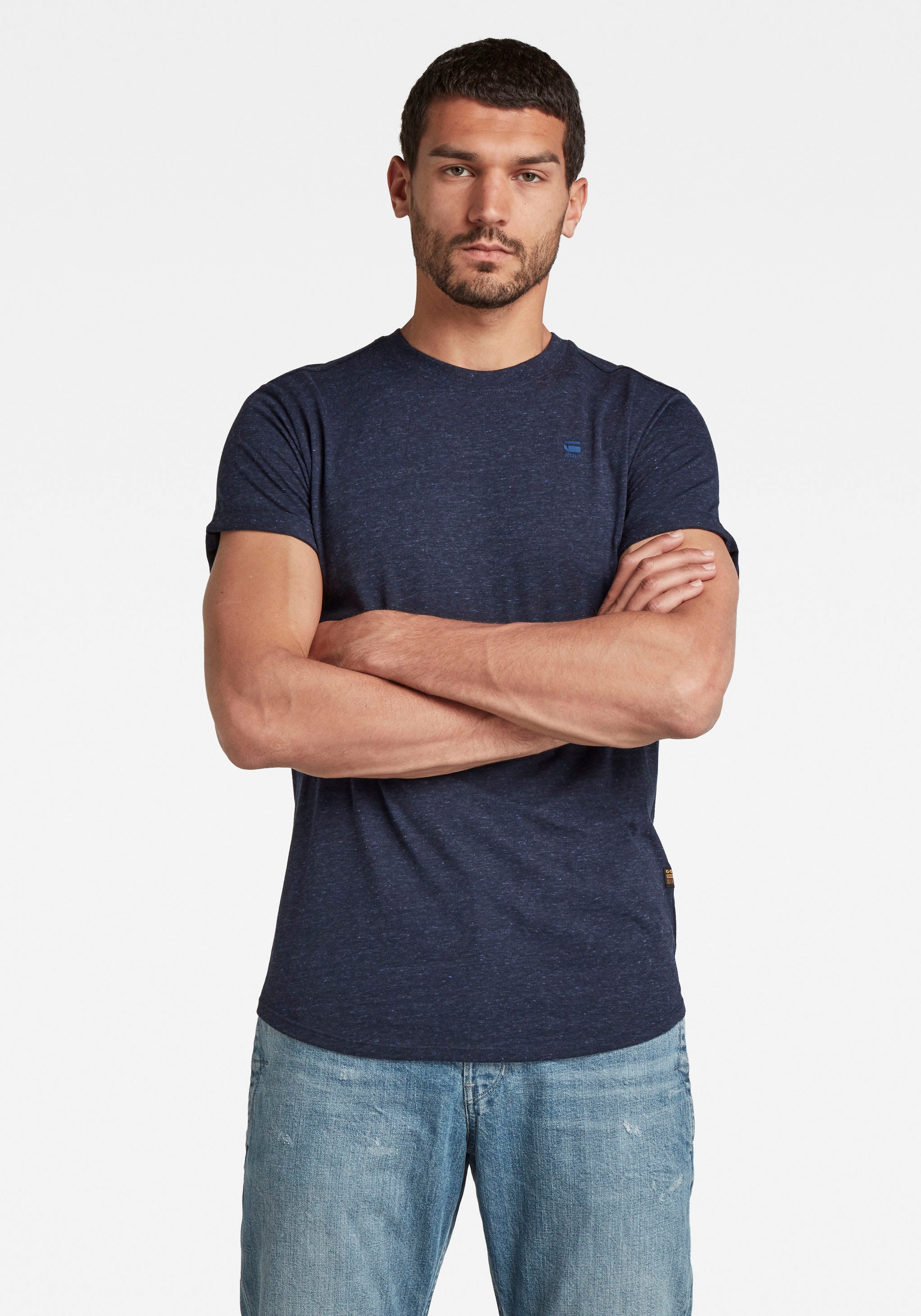 Image of G-Star RAW Rundhalsshirt »Lash Tee«, mit Logo-Stickerei bei Ackermann Versand Schweiz