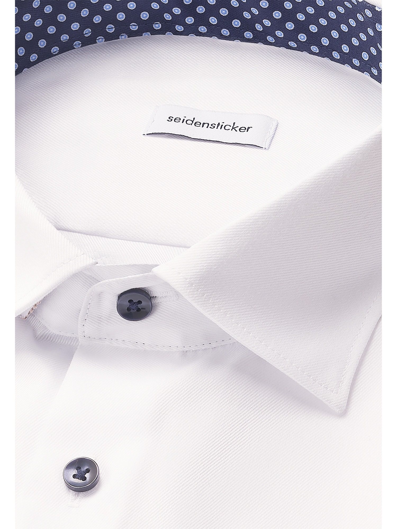 seidensticker Businesshemd »Schwarze Rose« Shaped 1/1 Extra lang Kentkragen Uni