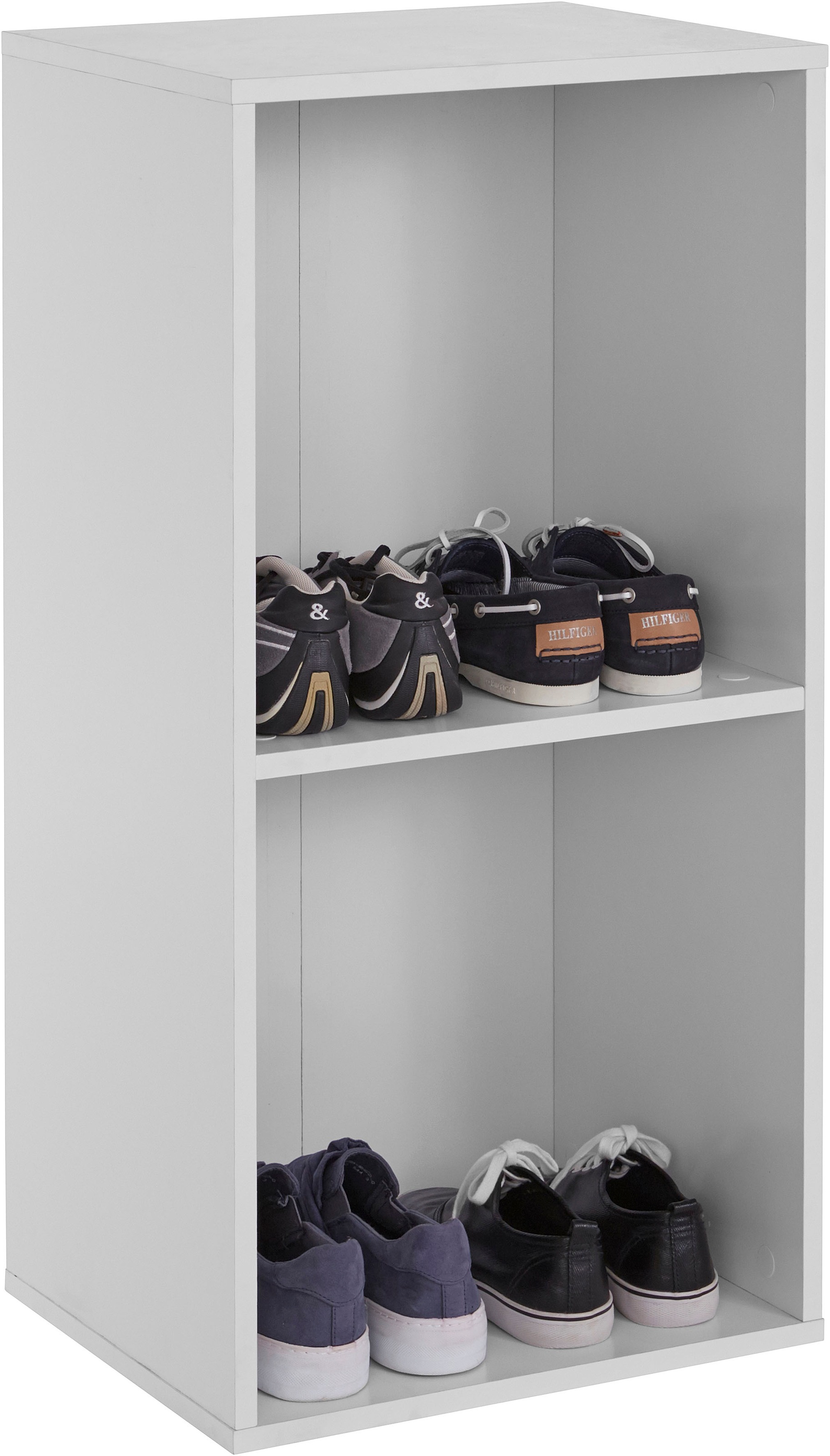 Image of GOODproduct Schuhregal "Fricka" mit einer schönen Holzfolien Optik, Stauraum für ca. 3 bis 6 Paar