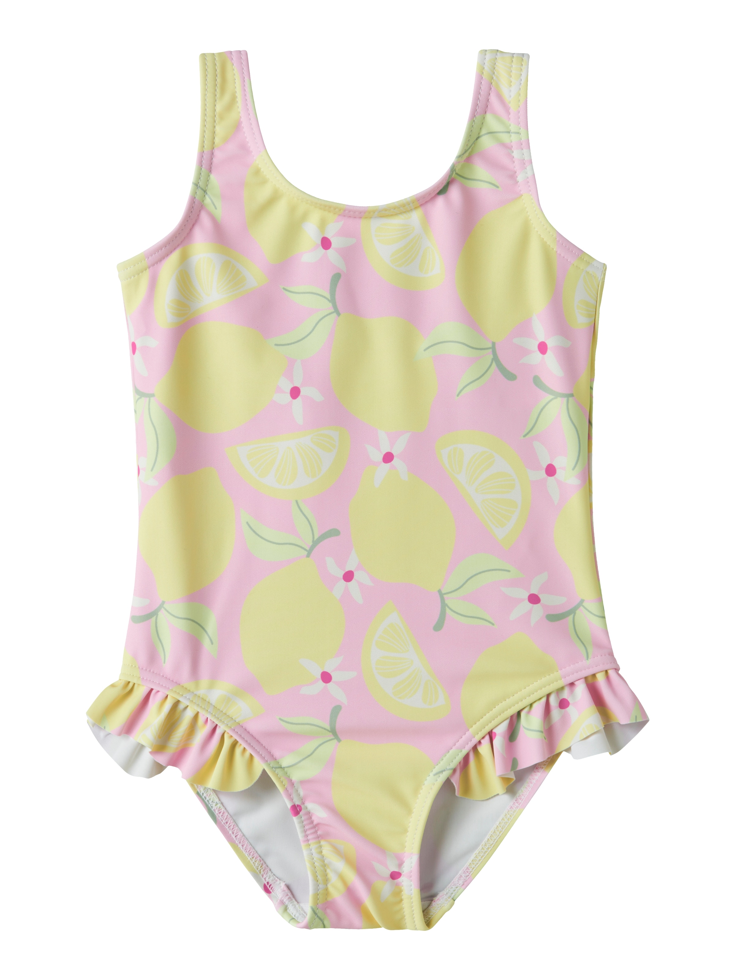 Image of Name It Badeanzug "NMFZILUA SWIMSUIT" mit süssen Rüschen