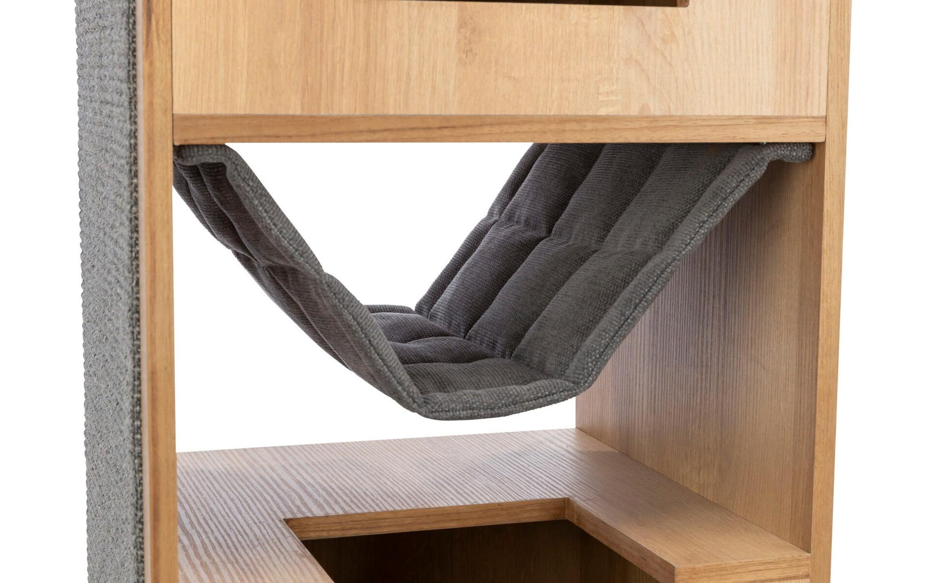 TRIXIE Kratzbaum-Liegemulde »Trixie CityStyle 105 cm Braun/Grau«