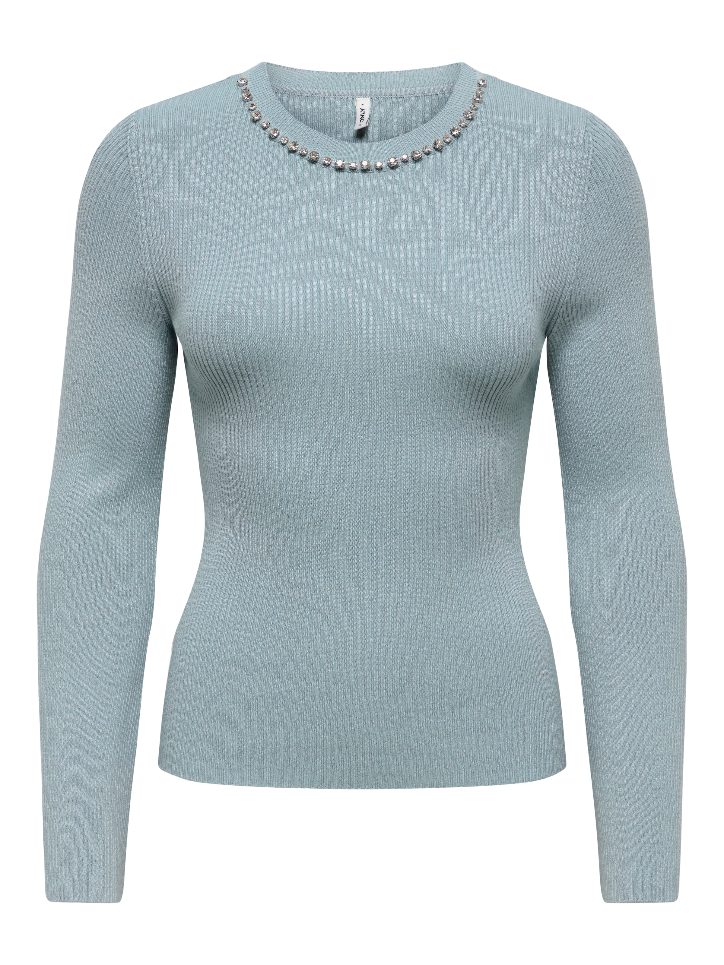 ONLY Pull à col rond »ONLNATASCHA LS BLING O-NECK CC KNT«