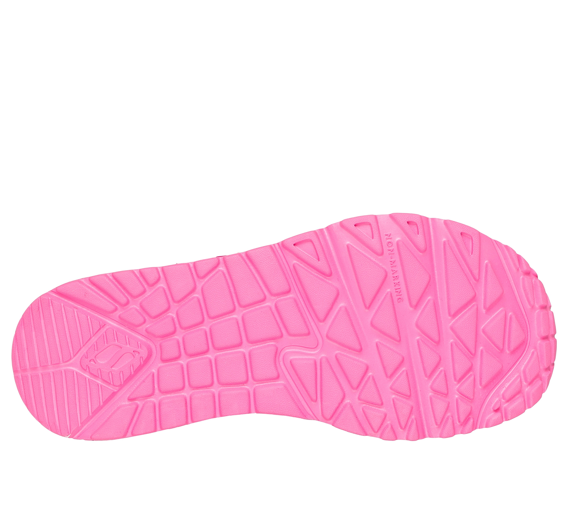 Skechers Sandale »UNO LITE SANDAL-SUNNY LOVE«  Sommerschuh, Klettschuh mit Plateau, Grössenschablone zum Download