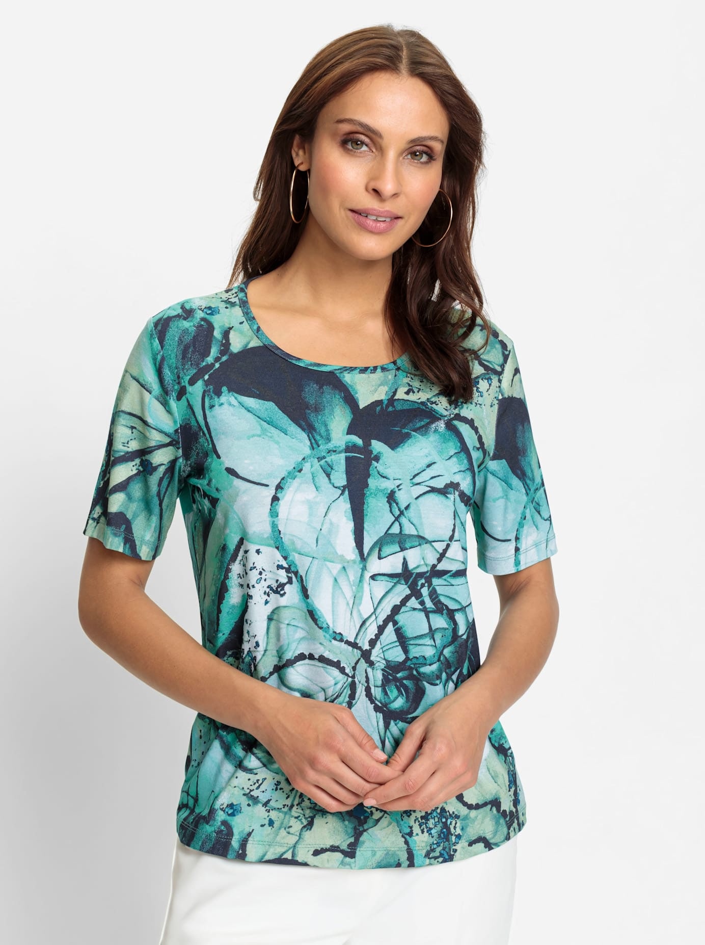 Lady Print-Shirt »Kurzarm-Shirt«