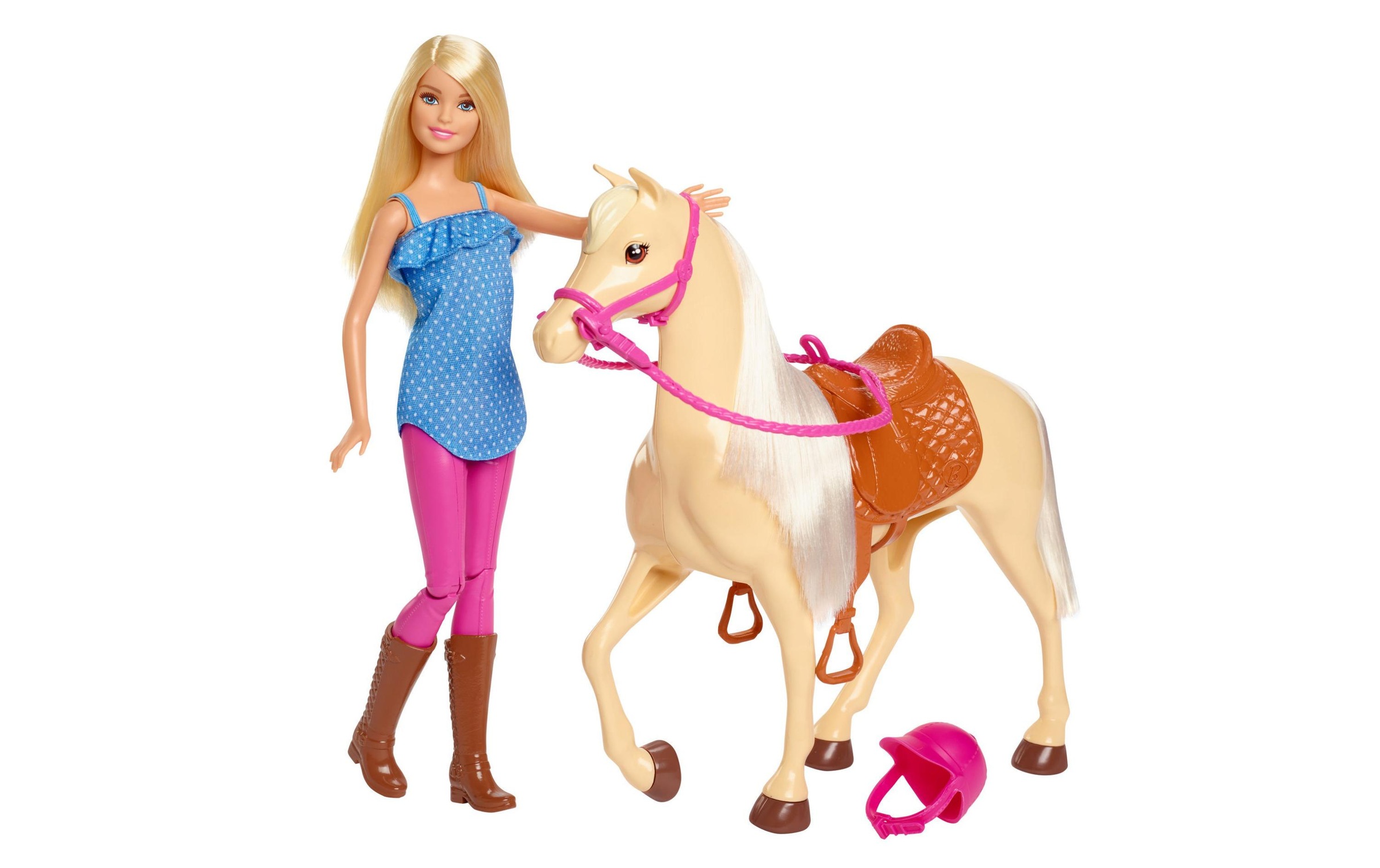 Spielfigur »Pferd mit Puppe«, (Set)