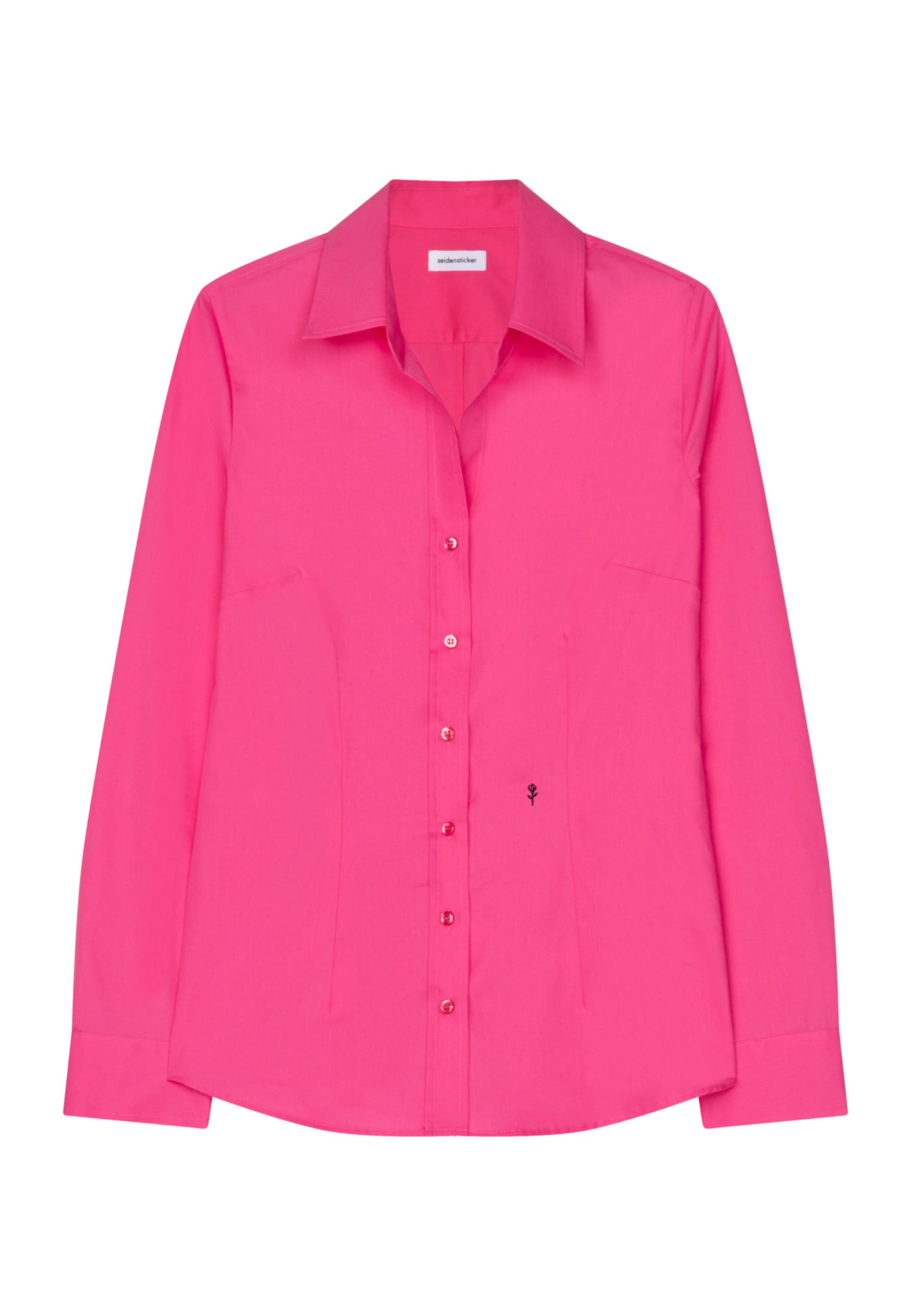seidensticker Blouse chemise col 1/1 uni