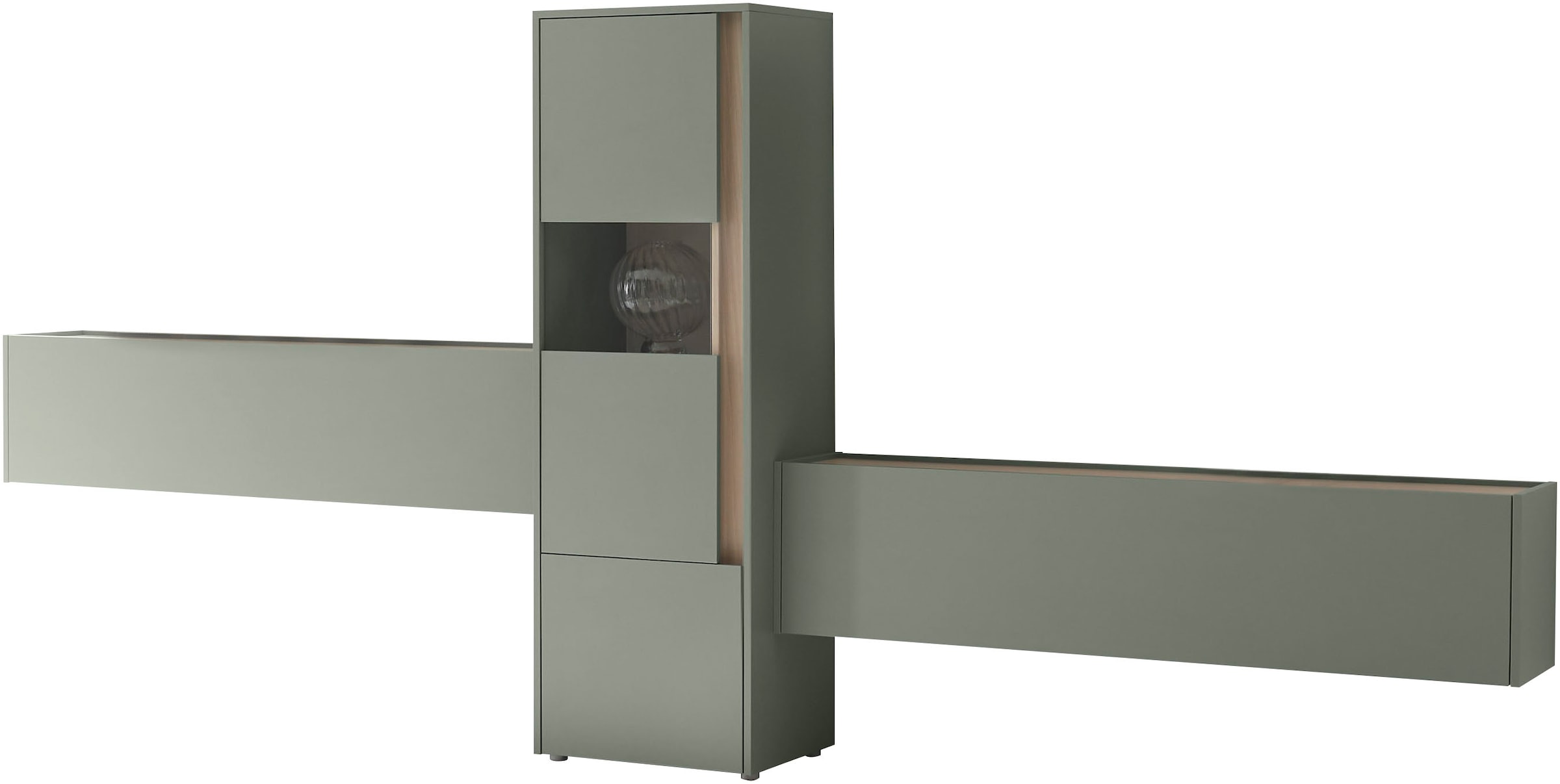 INOSIGN Wohnwand »City/Giron, moderne Anbauwand, Komplettset in vielen Farben verfügbar« Set, 3 Stk. tlg.