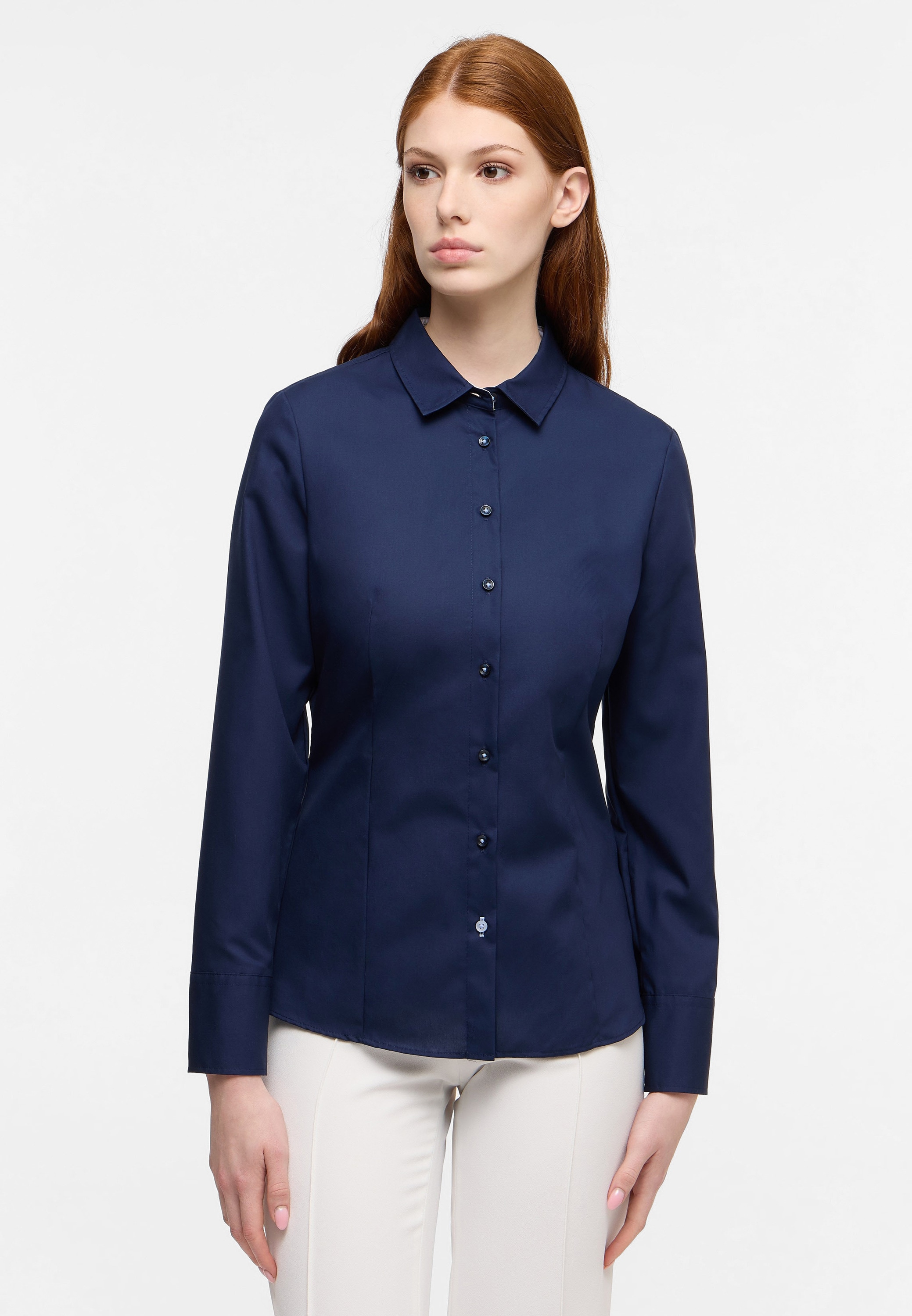 Image of Eterna Hemdbluse "FITTED" NON IRON (bügelfrei)