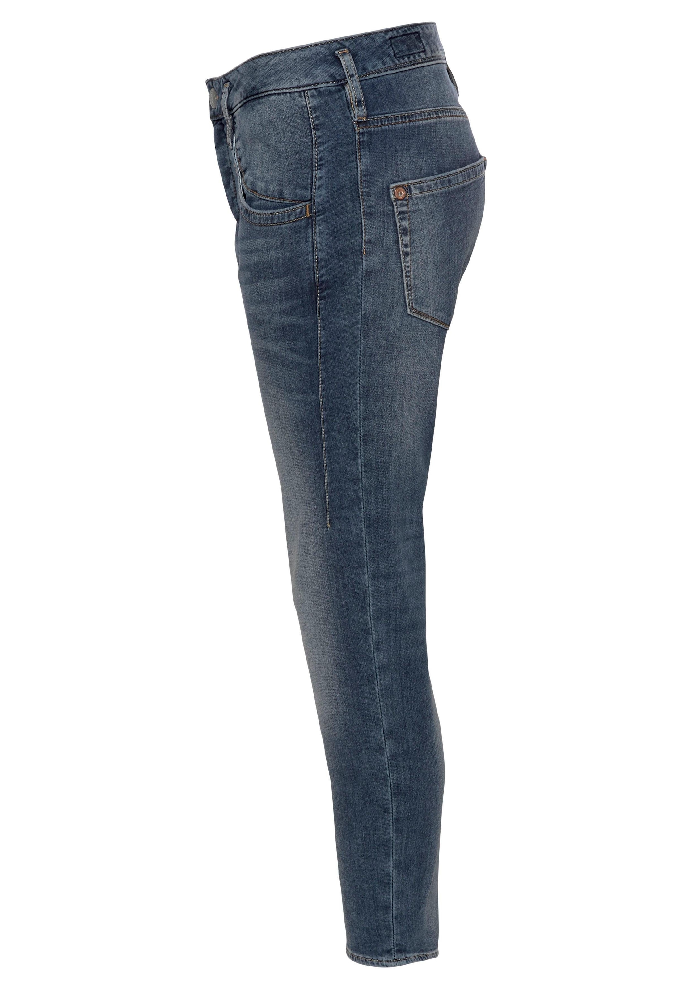 ♕ Herrlicher Boyfriend-Jeans »SHYRA Waist Powerstretch versandkostenfrei bestellen High CROPPED«