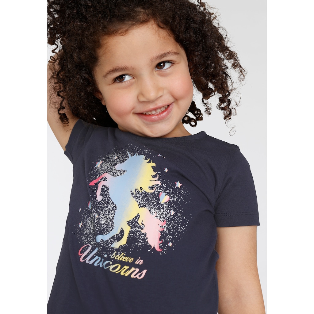 KIDSWORLD T-Shirt »believe in Unicorns«