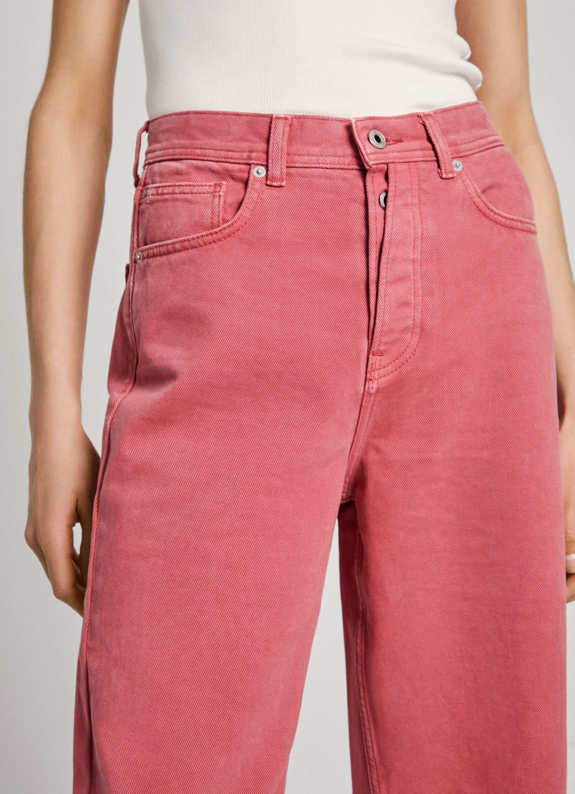 Pepe Jeans High-waist-Jeans »BARREL JEANS UHW«, mit weitem Bein aus Baumwolldenim