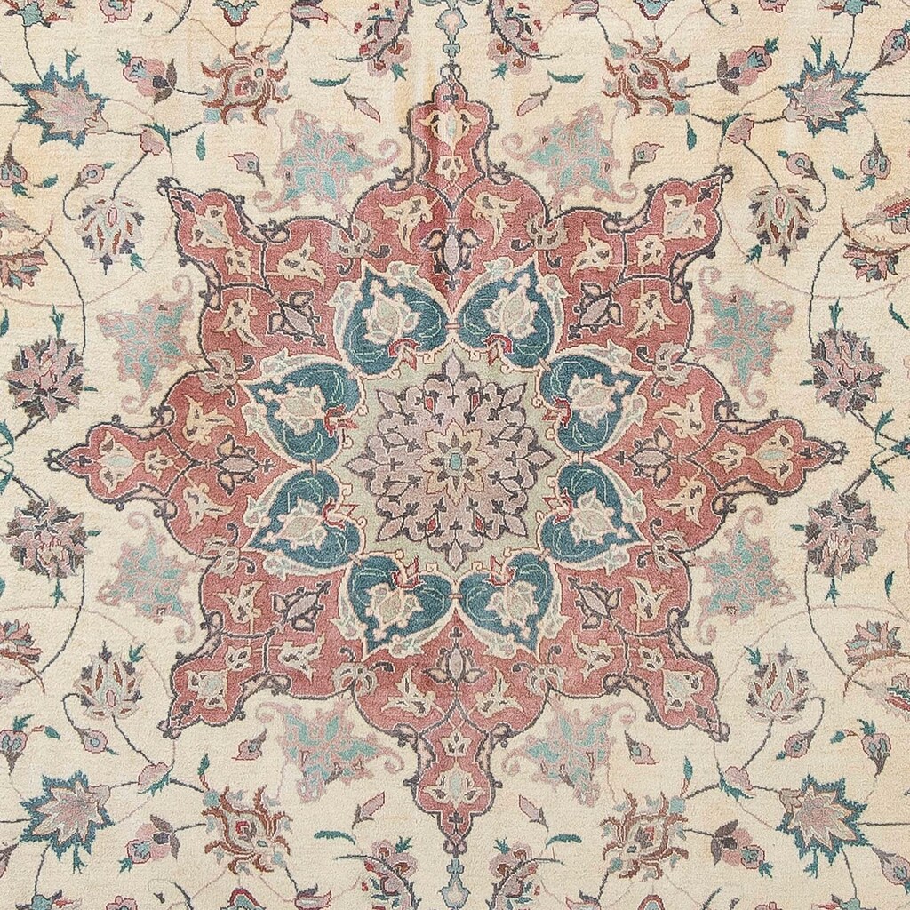 morgenland Orientteppich »Perser - Täbriz - Royal - 300 x 200 cm - beige«, rechteckig