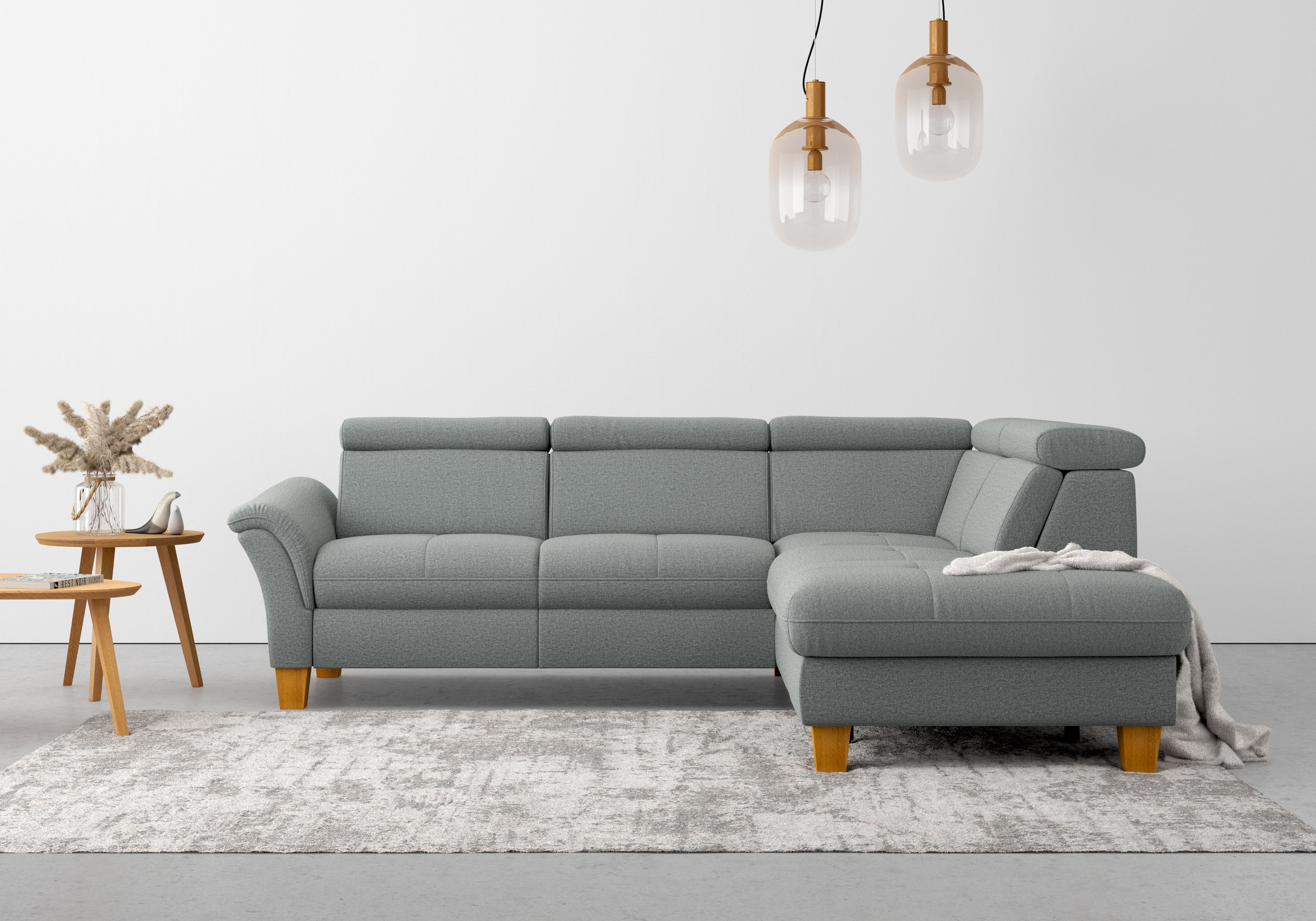 Home affaire Ecksofa »Lindgren L-Form« wahlweise mit TV-Funktion, Stauraum und Kopfteilverstellung