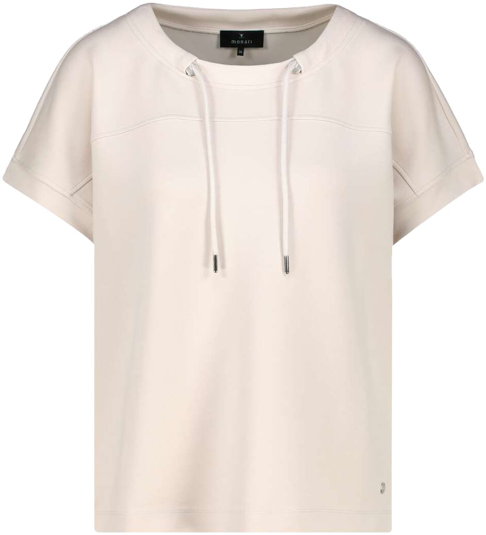 Monari Sweatshirt, mit Kordeldurchzug