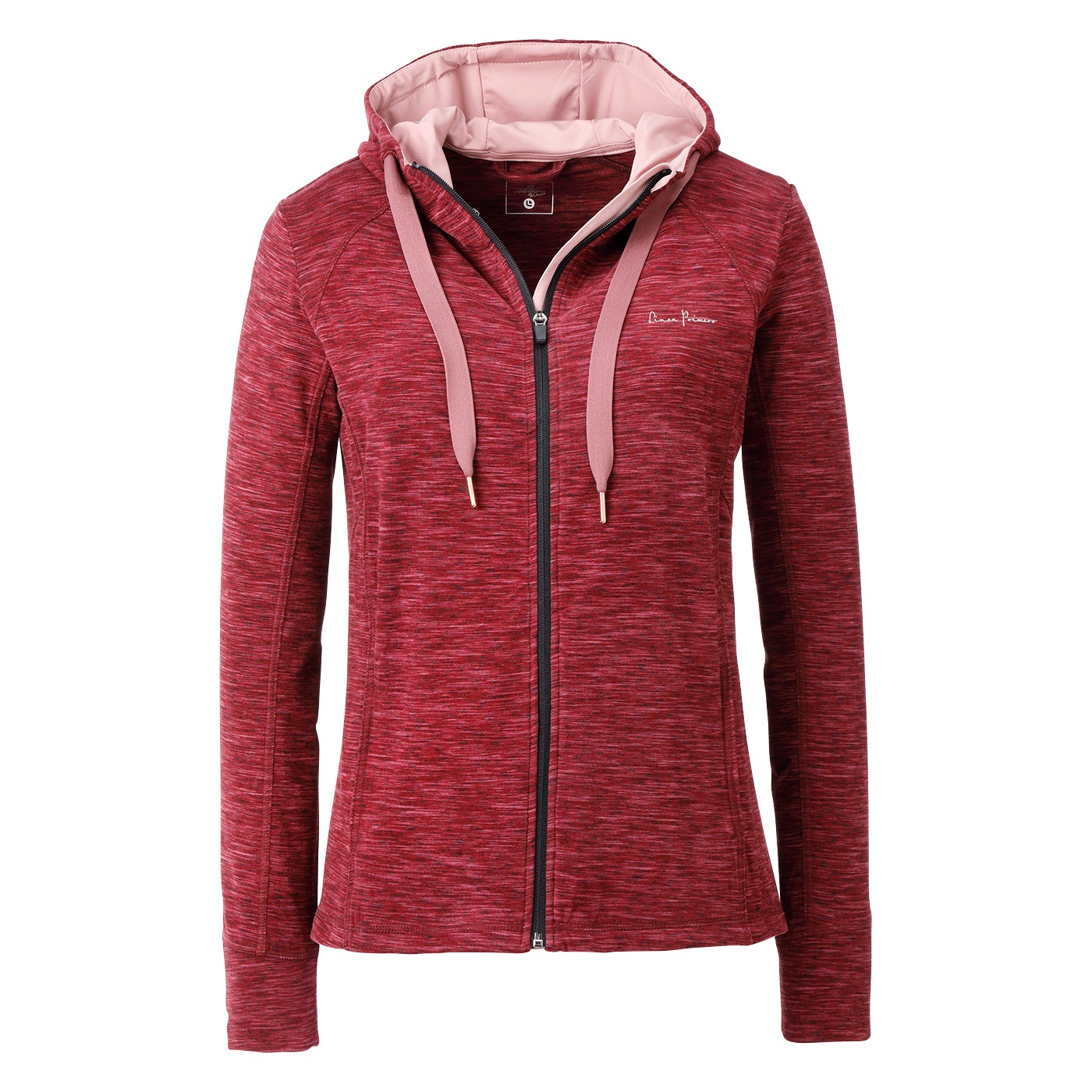 Image of DEPROC Active Kapuzensweatshirt »SWEAT GILFORD MELANGE WOMEN«, aus funktionalem Piqué-Fleece bei Ackermann Versand Schweiz