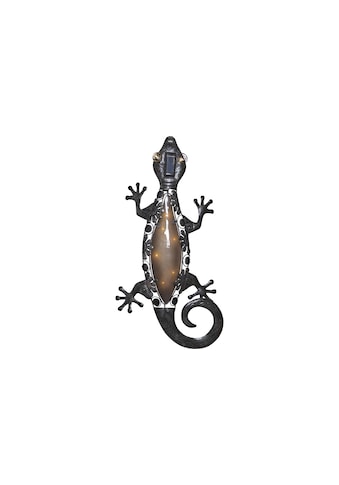 Gartenleuchte »Solar Dekoration Gecko«