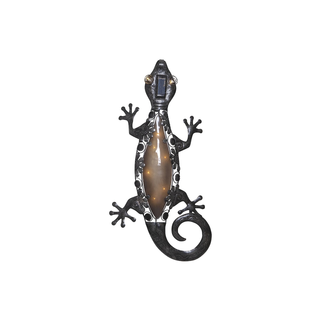 STAR TRADING Gartenleuchte »Solar Dekoration Gecko«