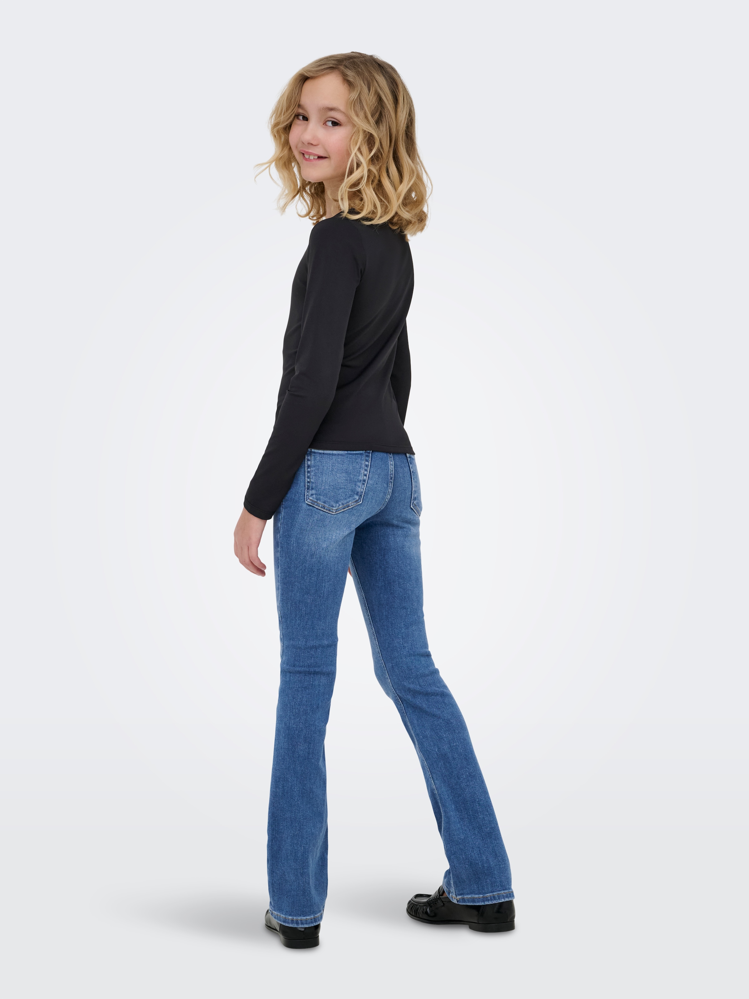 KIDS ONLY Langarmshirt »KOGEA L/S 2-WAYS FIT TOP CS JRS NOOS«