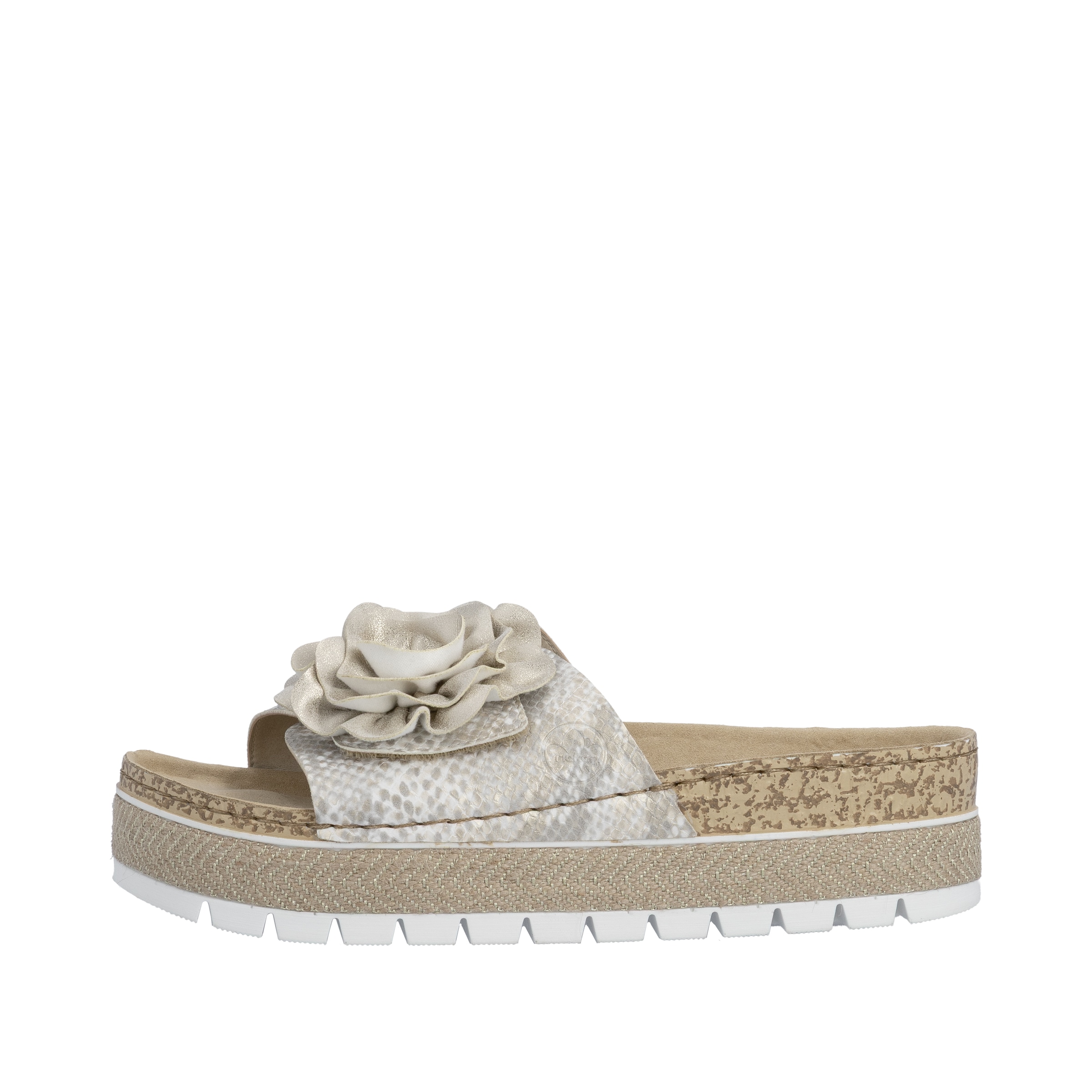 Rieker Pantolette  chaussure d'été, mule avec plateforme tendance