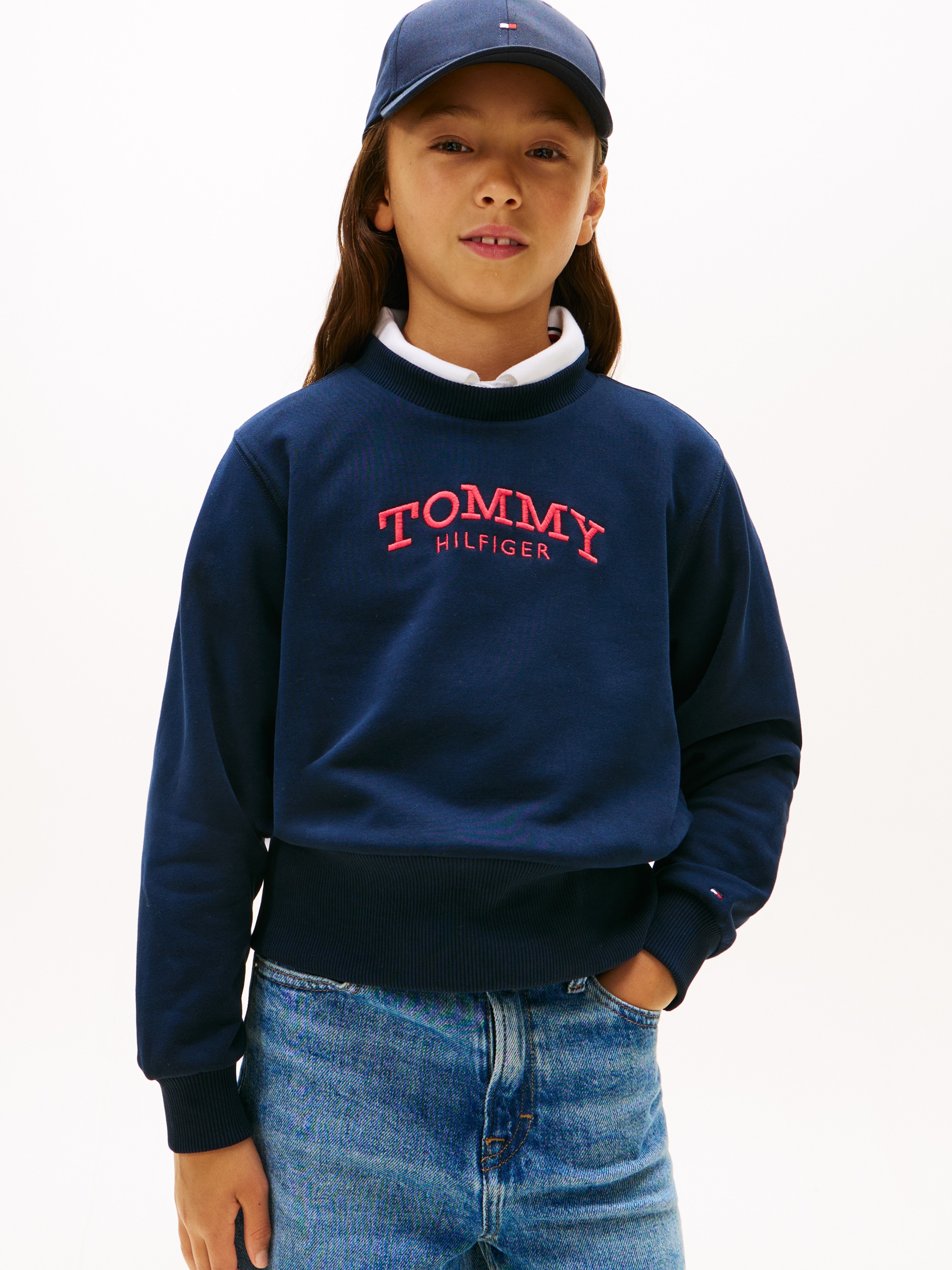Image of Tommy Hilfiger Sweatshirt, Regular fit, für Kinder bis 16 Jahre