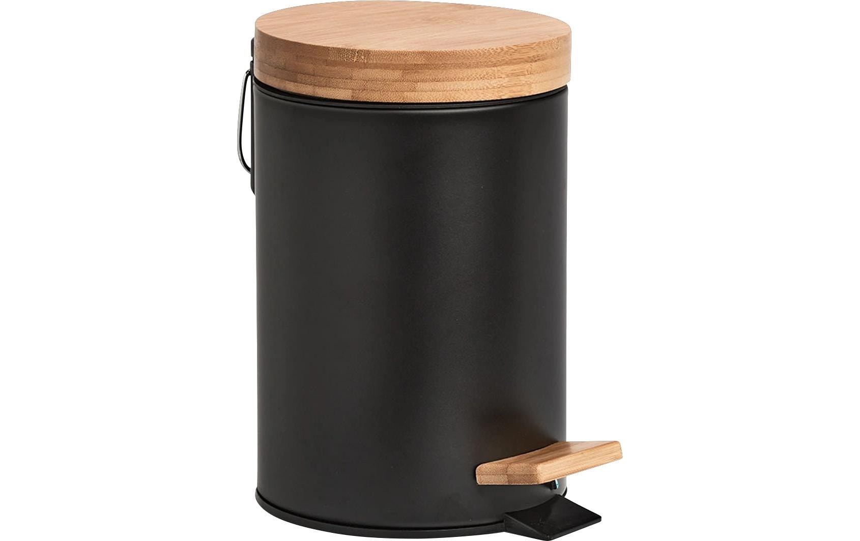 Image of Zeller Present Mülleimer "Bamboo 3 l" 1 Behälter Holzart: Bambus (China)
