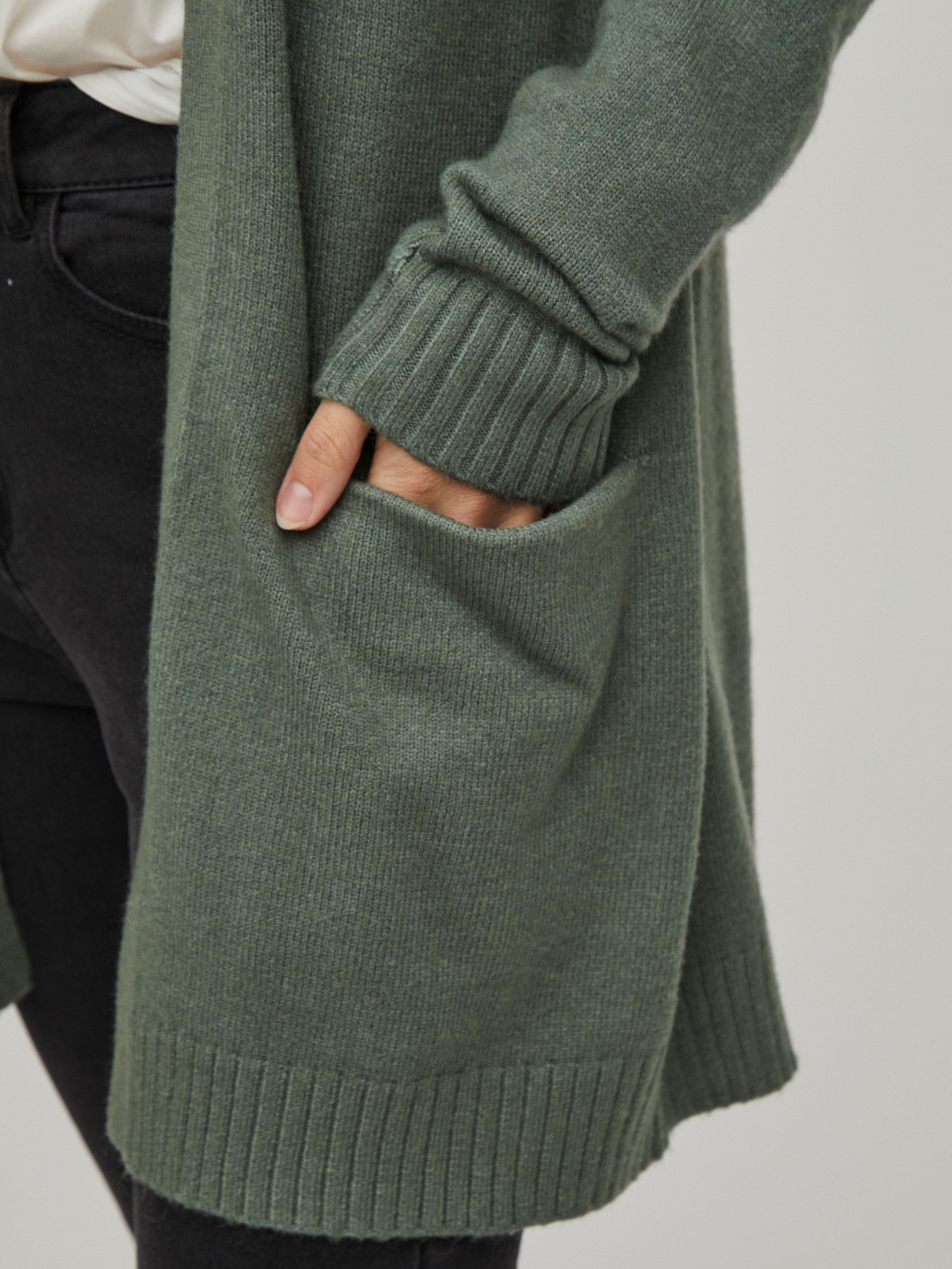 Vila Strickjacke »VIRIL OPEN L/S KNIT CARDIGAN - NOOS«