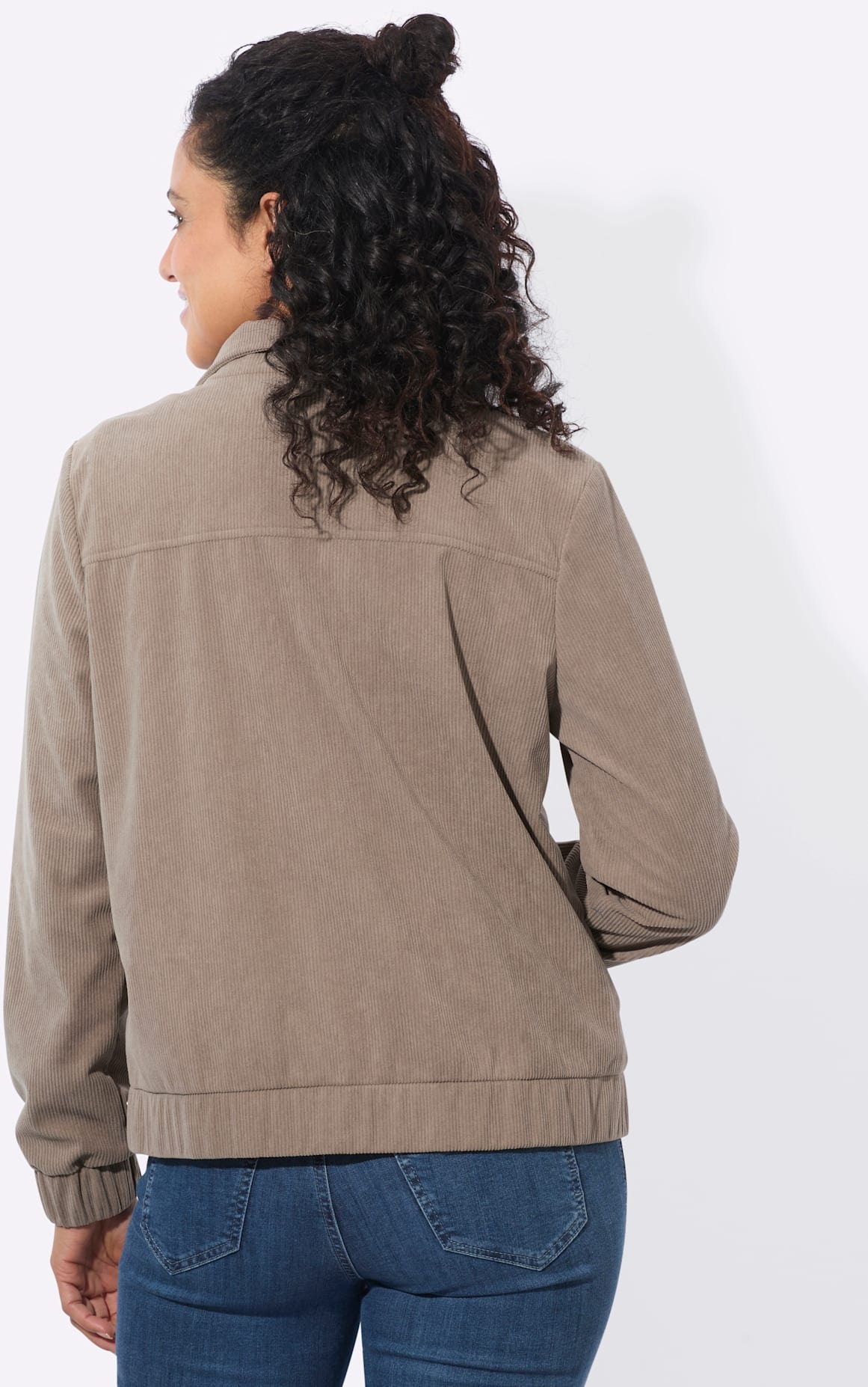 Inspirationen Shirtjacke »Cord-Jacke« 1