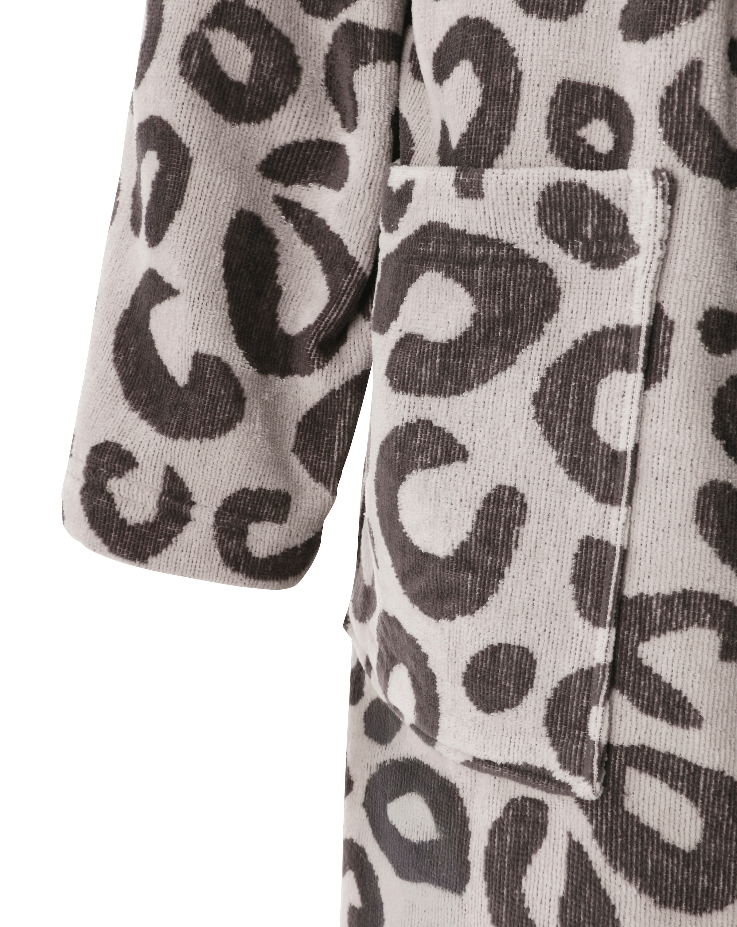 GOODproduct Unisex-Bademantel »Anna Leo, ideal für Sauna & Spa, Hotelbademantel, Morgenmantel« 1 Stk. für Damen & Herren, mit Taschen, S-3XL, trendiger Animal Print