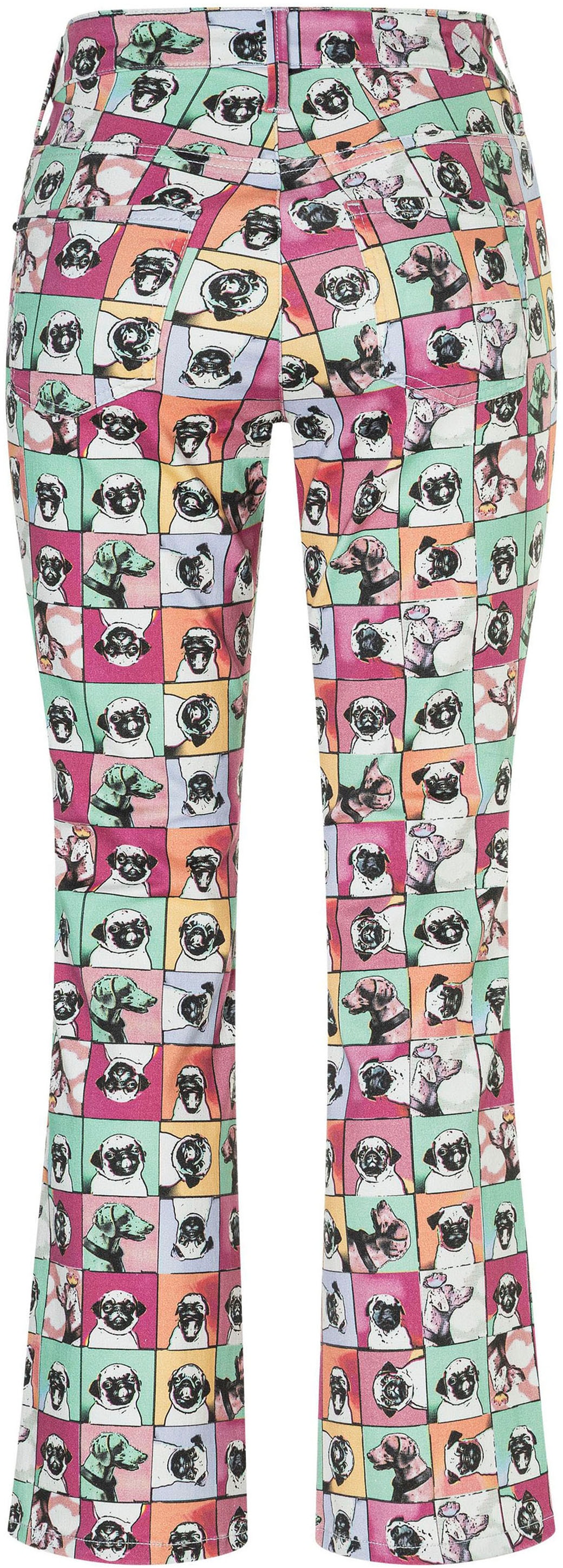 MAC Jeans taille haute »DREAM KICK« mit Allover-Print