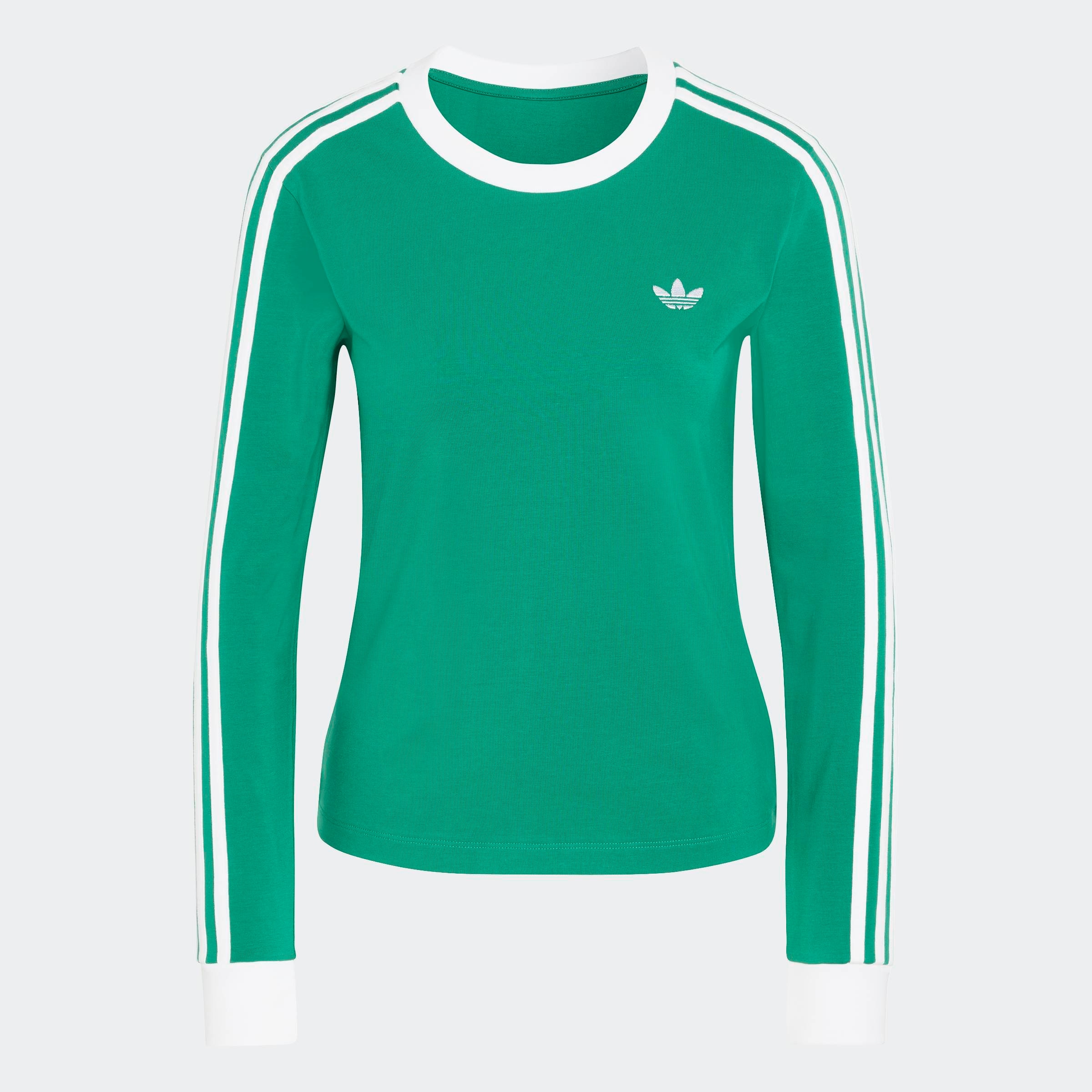 adidas Originals T-shirt à manches longues »3-STREIFEN LANGÄRMLIGES, SCHMAL GESCHNITTEN«