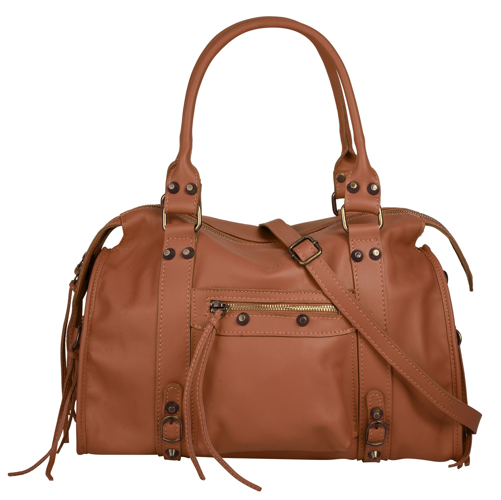 forty° Shopper echt Leder, Made in Italy