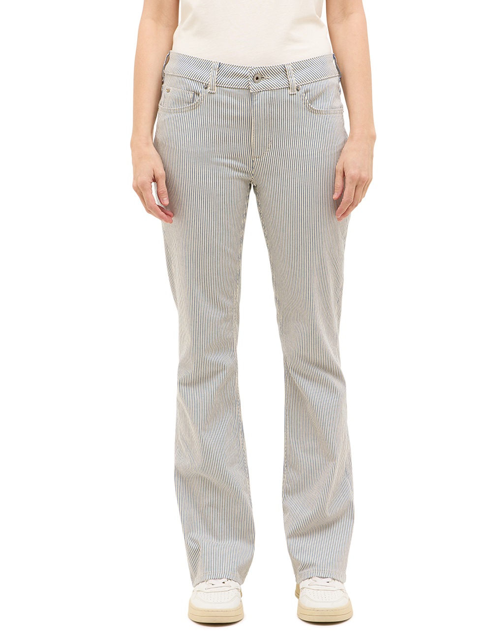 Image of MUSTANG Bootcut-Jeans "Damen Style Shelby Slim fit Boot"