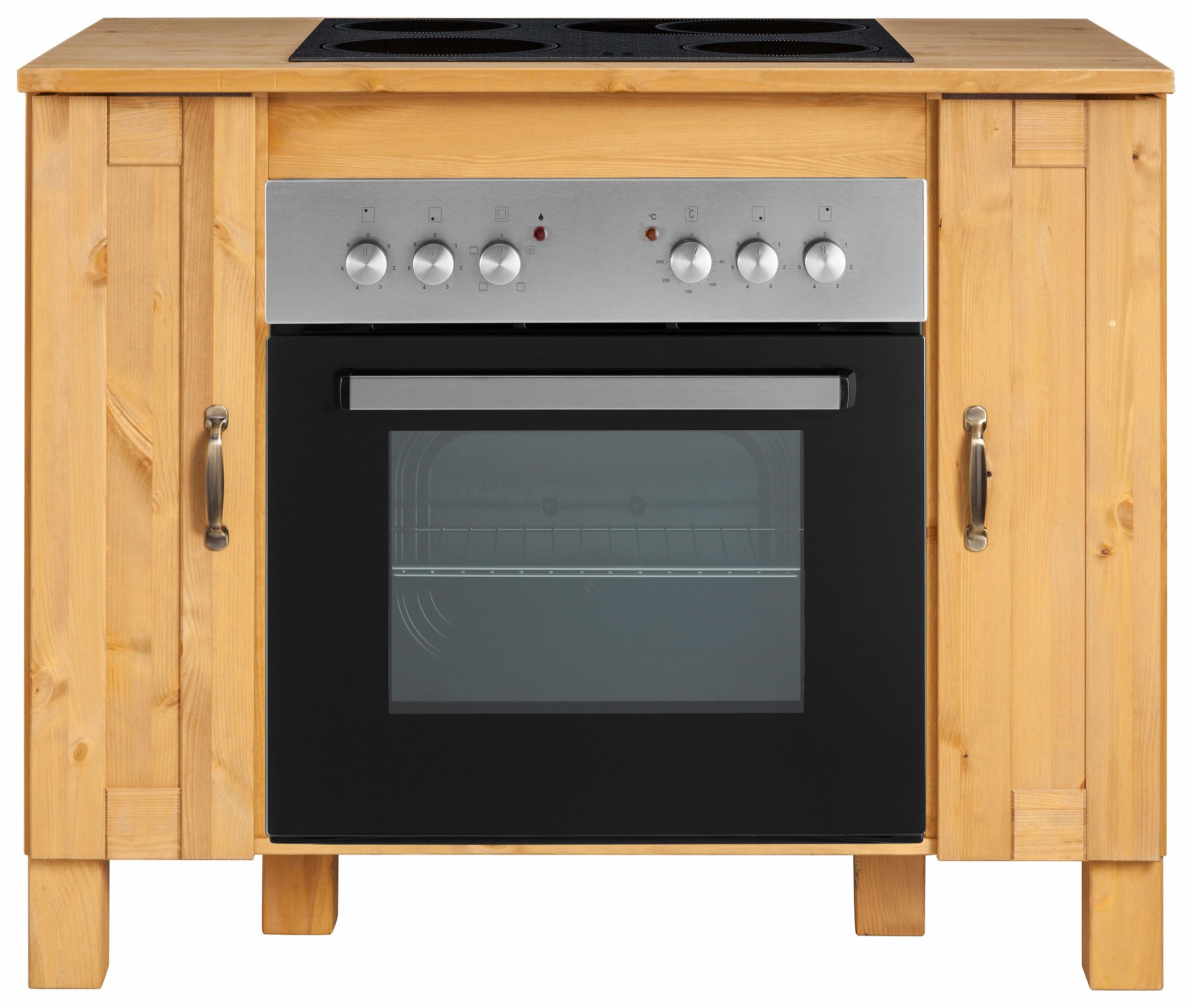 Home affaire Herdumbauschrank "Alby" Breite 100 cm, mit 2 Türen