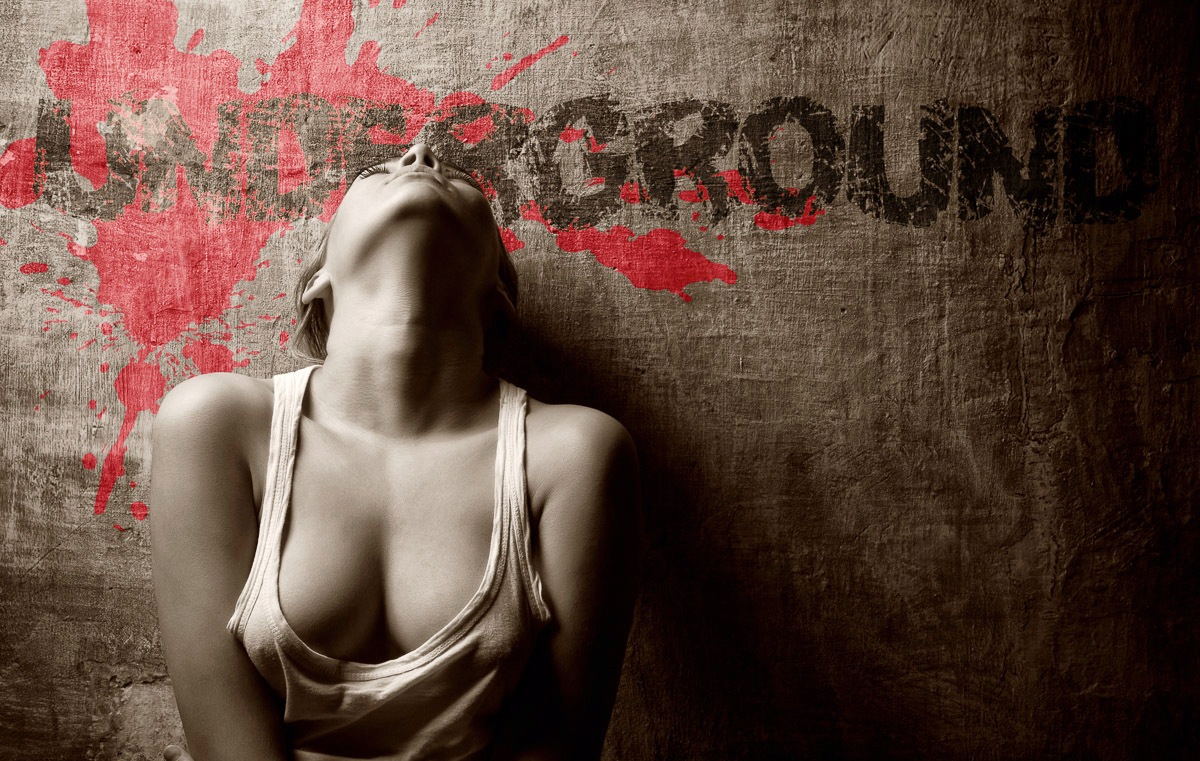 Image of Papermoon Fototapete »Frau Fotografie«, Vliestapete, hochwertiger Digitaldruck, inklusive Kleister bei Ackermann Versand Schweiz