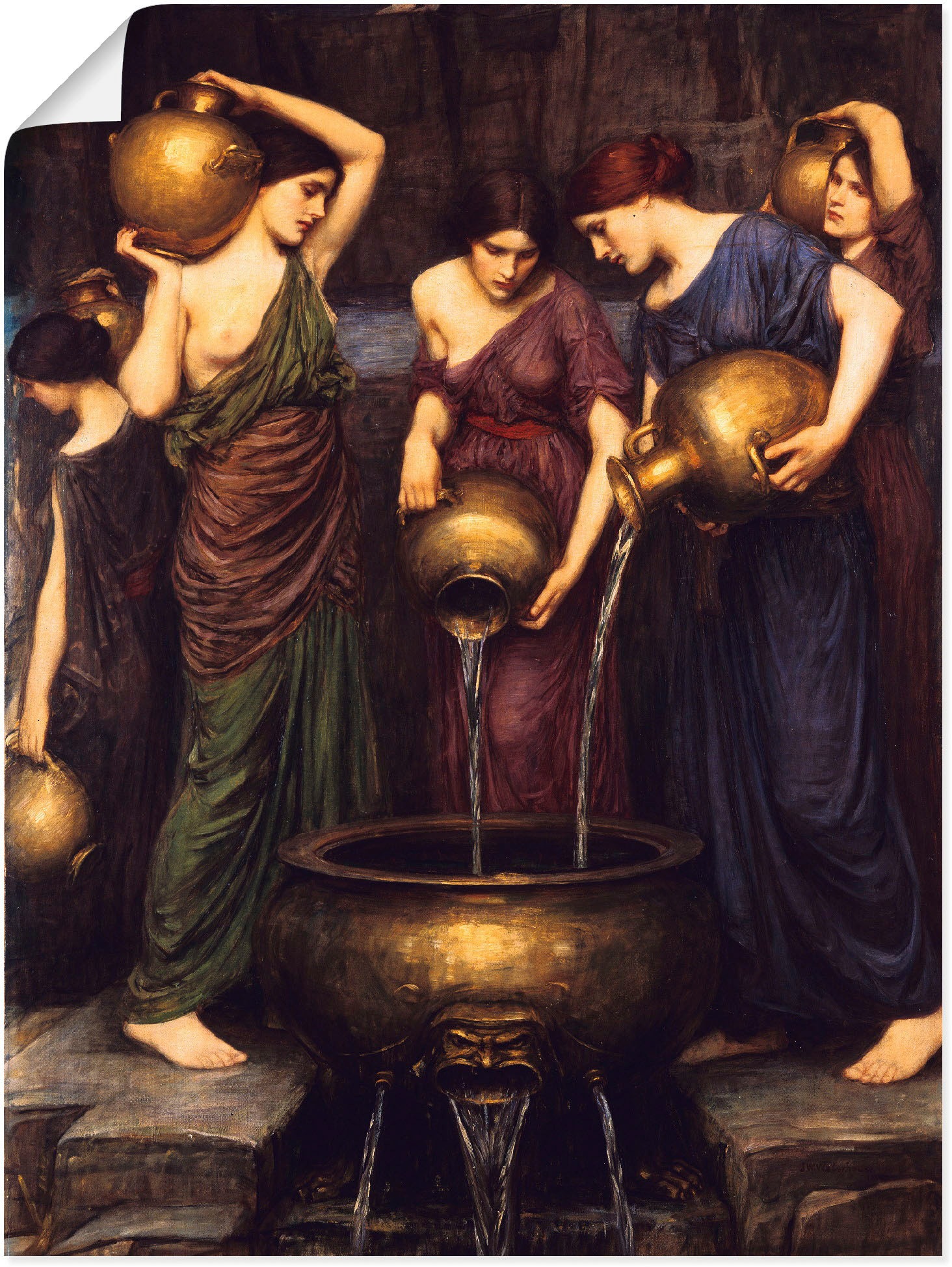 Image of Artland Wandbild »Die Danaiden. 1920«, Frau, (1 St.) bei Ackermann Versand Schweiz