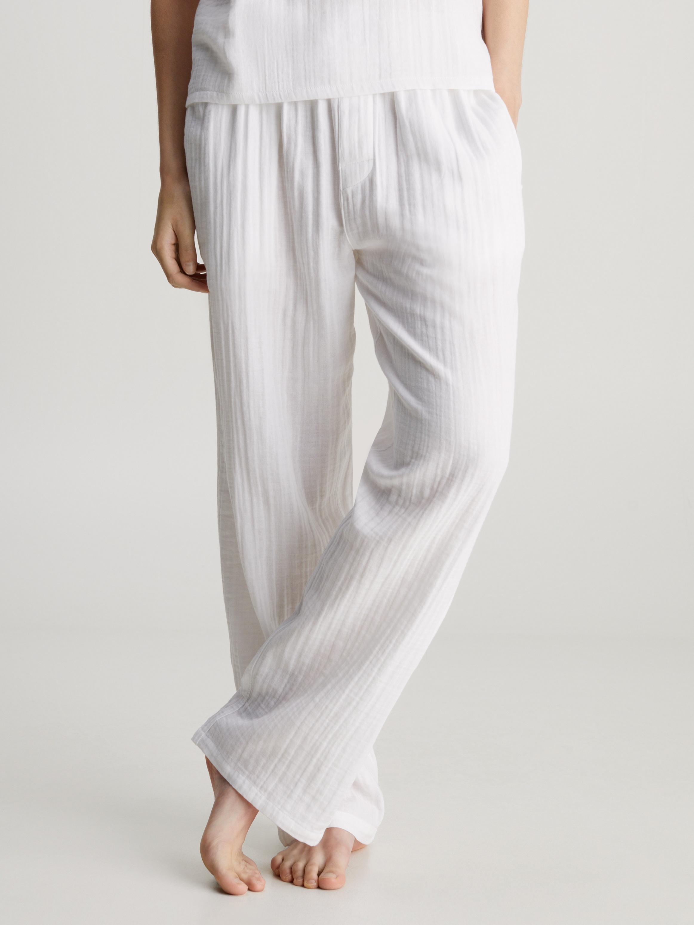 Calvin Klein Underwear Pyjamahose »SLEEP PANT«, mit Markenlabel auf dem Bund