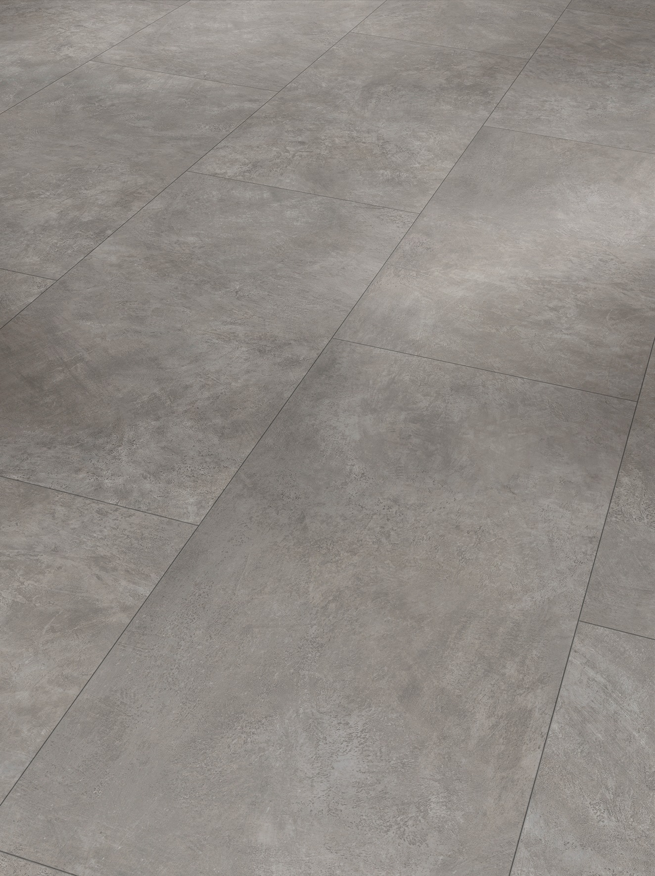 Image of PARADOR Laminat »Trendtime 5 Grossfliese Beton dunkelgrau«, (Set), Steinstruktur, Verlegefläche: 1,71 m², matt, für Fussbodenheizung geeignet bei Ackermann Versand Schweiz