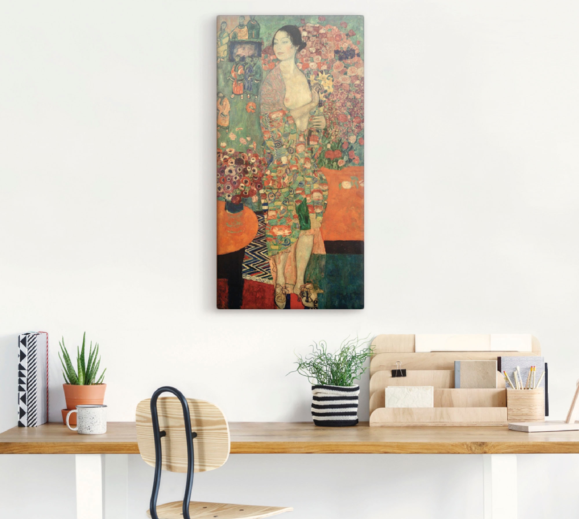 Artland Wandbild »Die Tänzerin«, Frau, (1 St.), als Leinwandbild, Poster, Wandaufkleber in verschied. Grössen