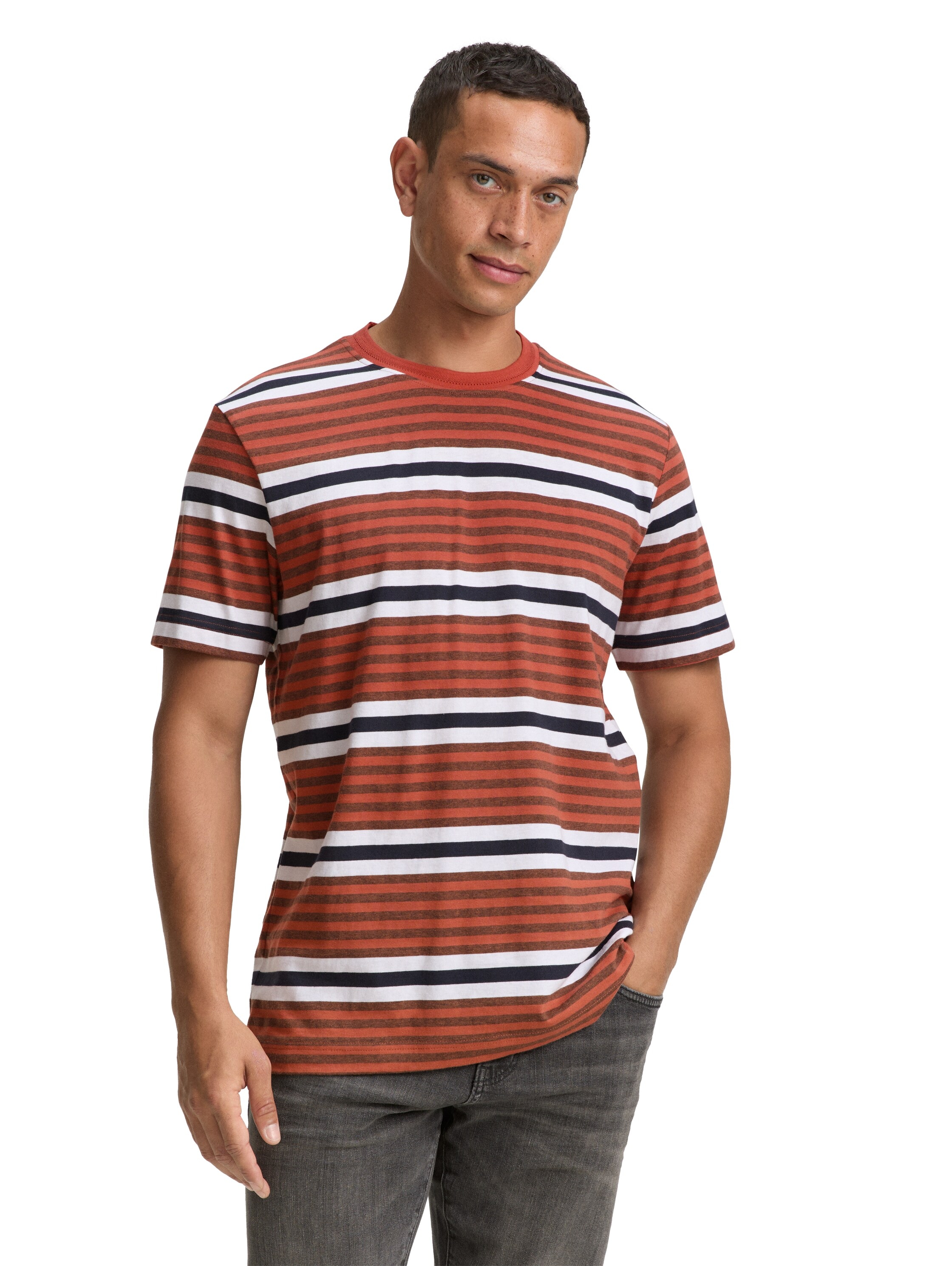 Image of TOM TAILOR T-Shirt im Streifen-Look