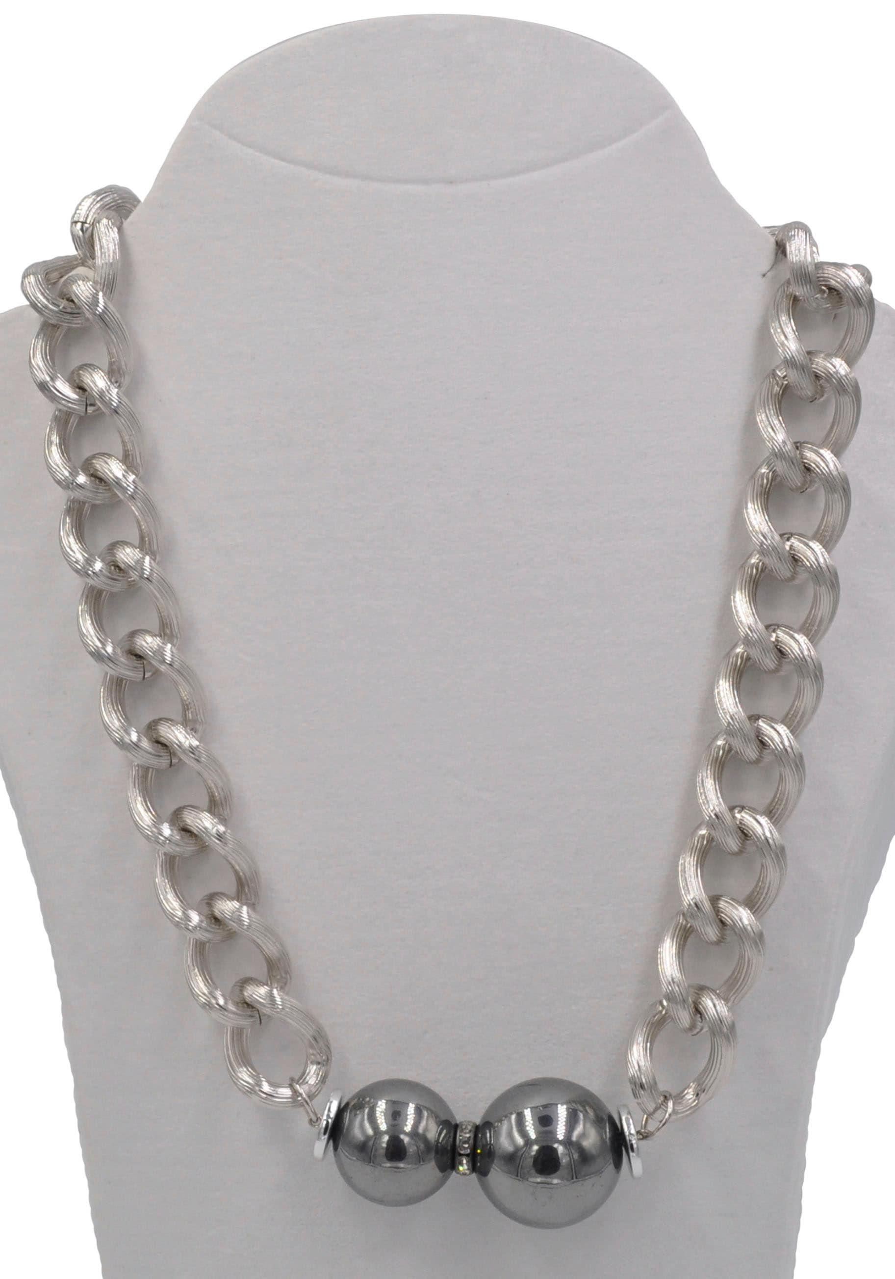 Firetti Collier »Chunky Pearl«, mit Kunststoffperle