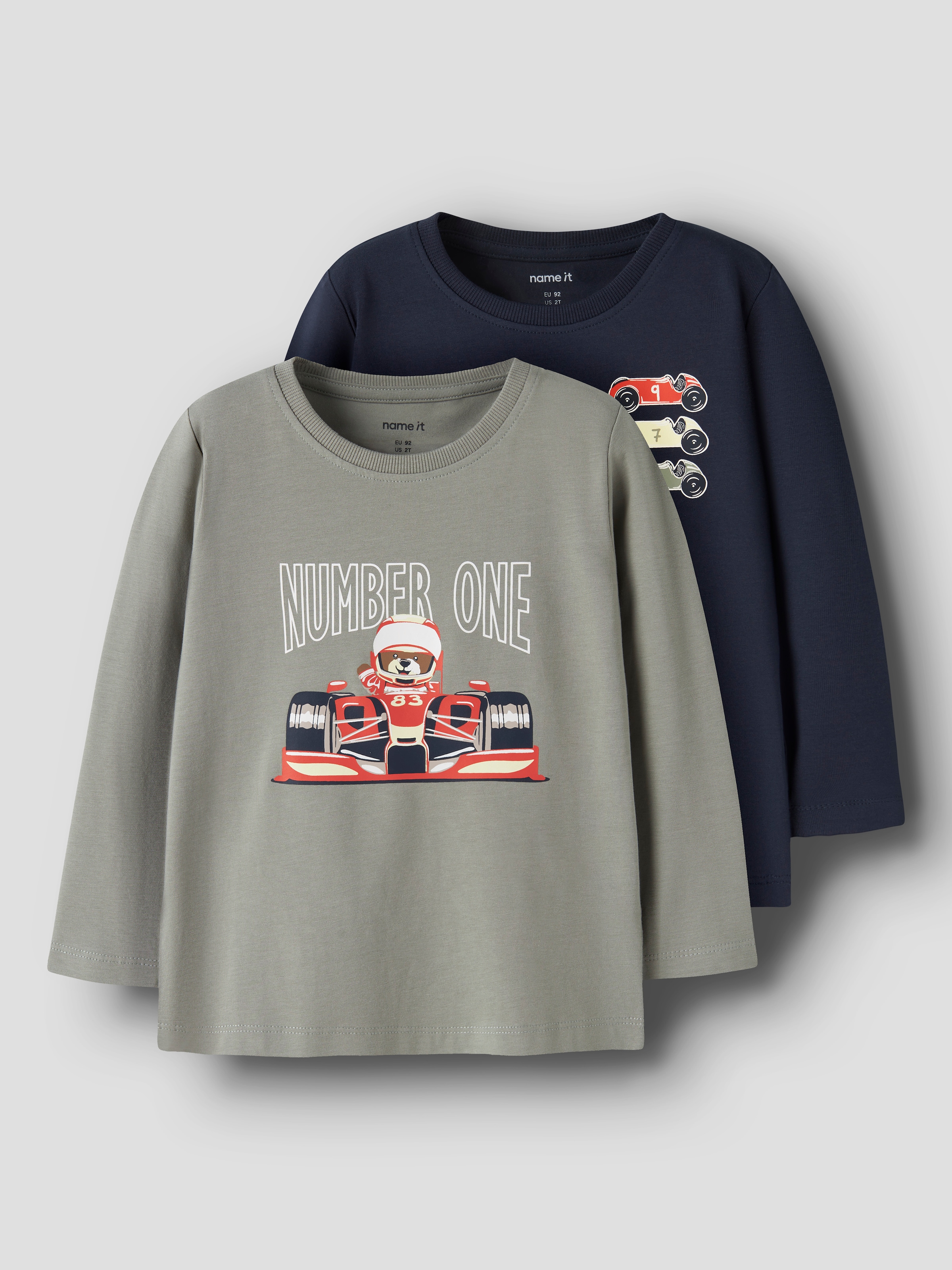 Name It T-Shirt »NMMVUX 2P LS TOP« Packung, 2 Baumwollmischung,