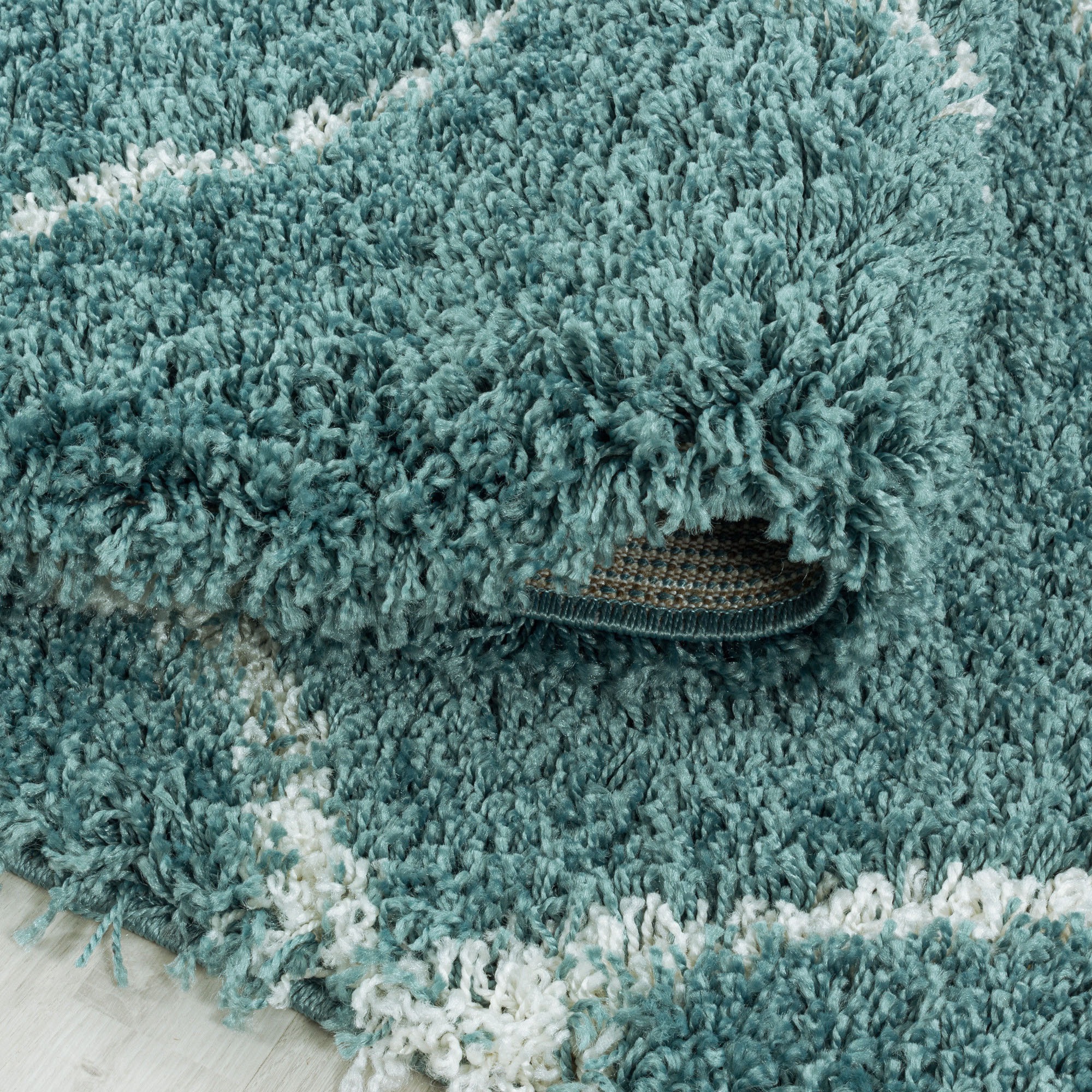 Ayyildiz Teppiche Hochflor-Teppich »ALVOR 3401«, rechteckig, 50 mm Höhe, Shaggy, Langflor, Läufer, pflegeleicht, Wohnzimmer