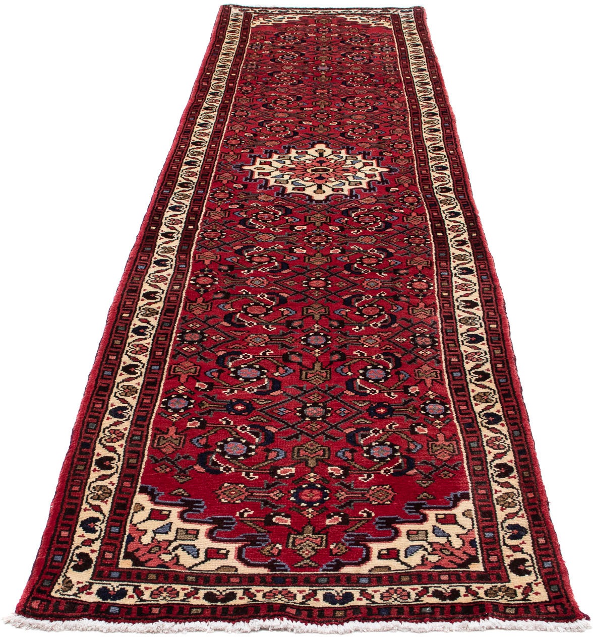 Image of morgenland Hochflor-Läufer »Hamadan Medaillon 310 x 82 cm«, rechteckig, 1 mm Höhe, Handgeknüpft bei Ackermann Versand Schweiz