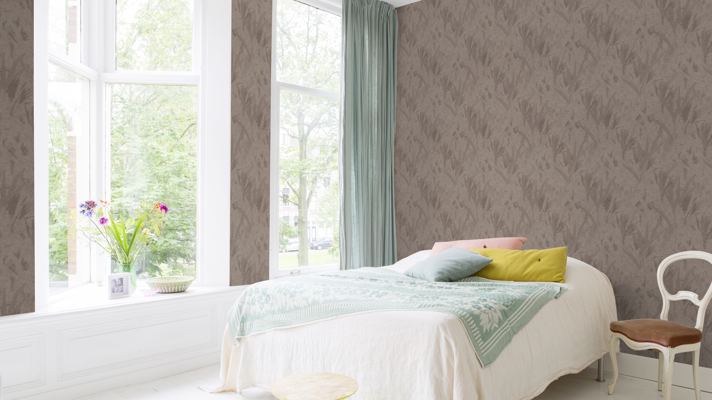 Rasch Vliestapete »Concrete« botanisch strukturiert