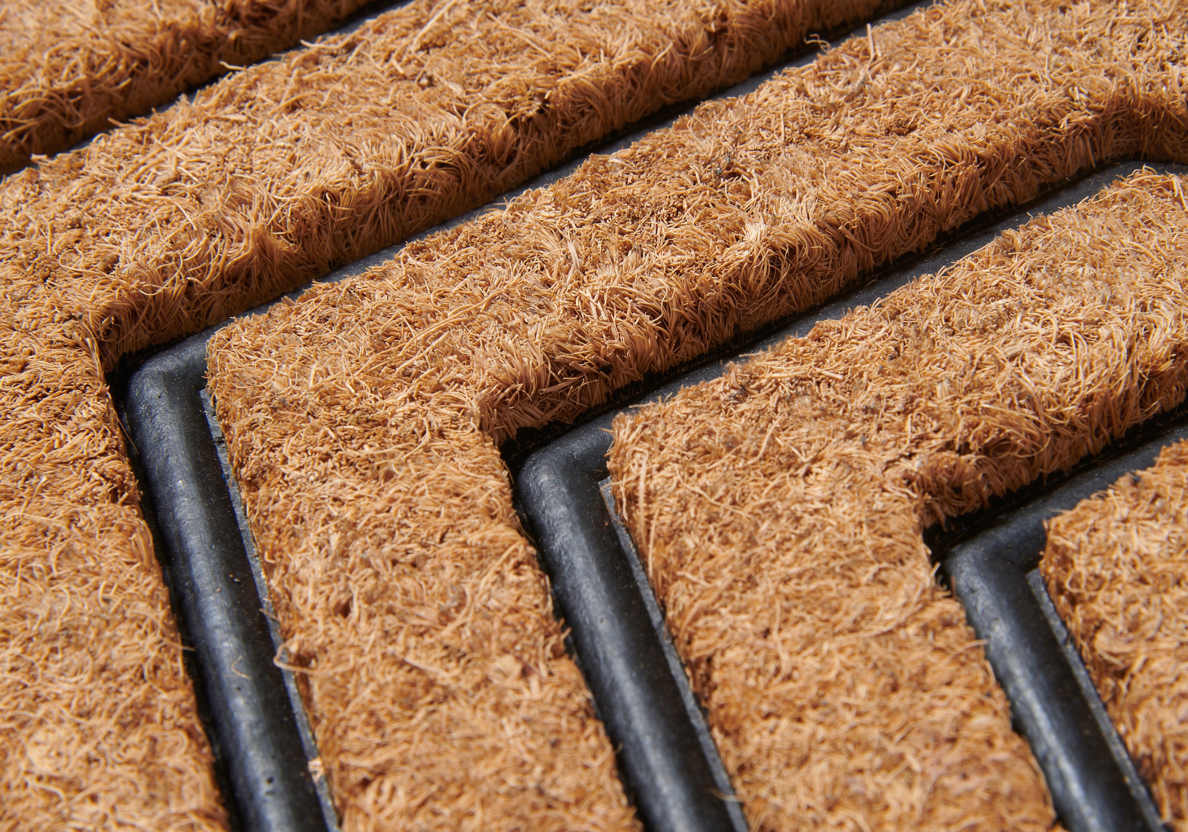 HANSE Home Fussmatte »Mix Mats Gummi Kokos Labyrinth, Türmatte«, rechteckig, 20 mm Höhe, Strapazierfähig, pflegeleicht, robust, wetterfest, UV-beständig